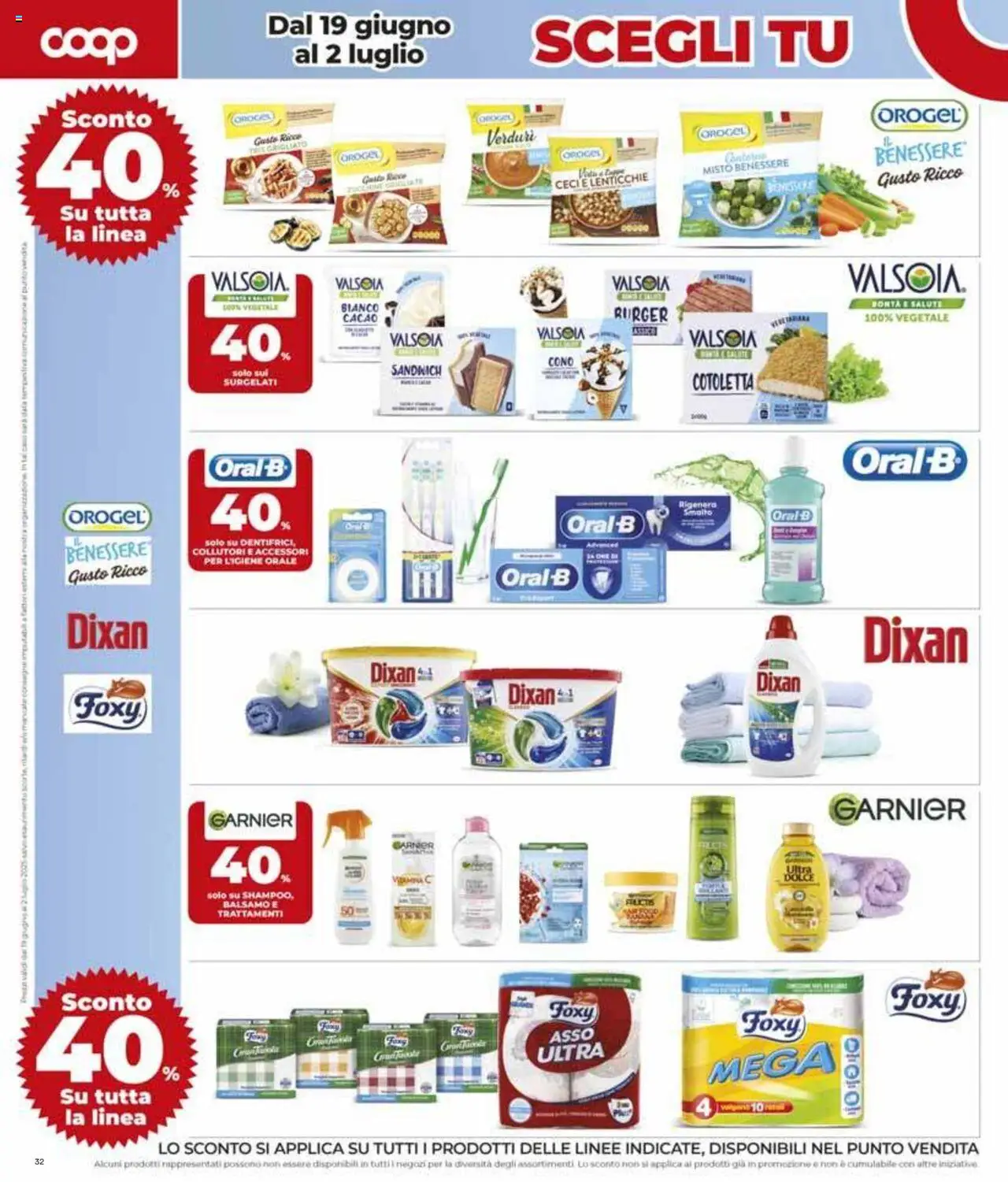 Volantino COOP del 12.06.2025 | Pagina: 32 | Prodotti: Balsamo, Ceci, Lenticchie, Cacao