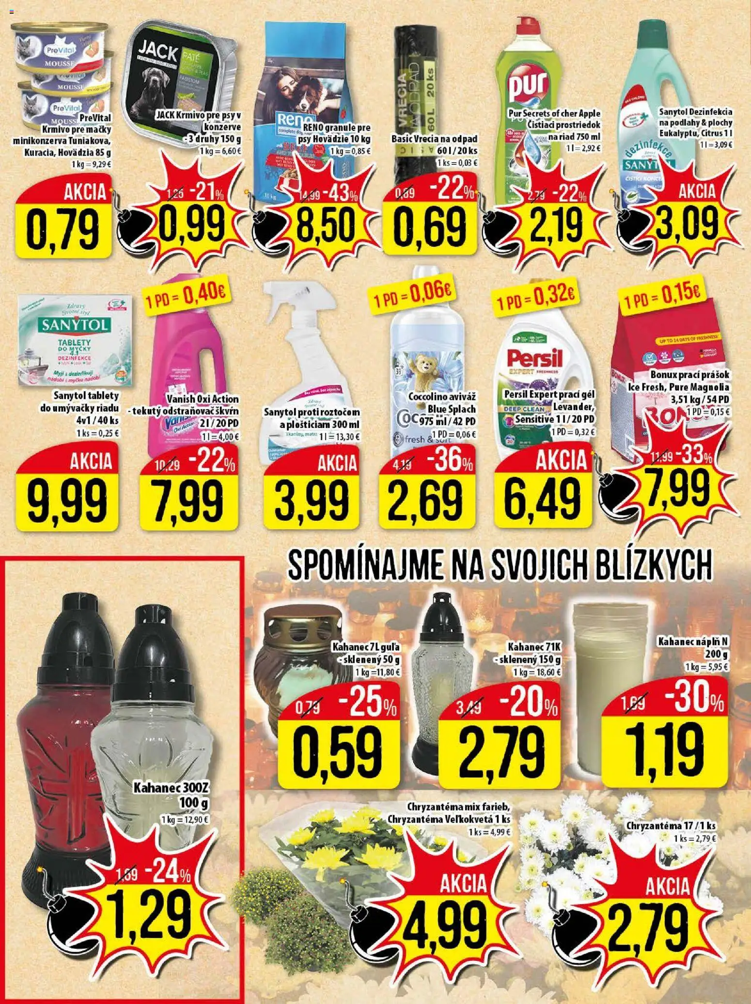Nové Klas akcie – leták je platný od 27.10.2025 | Strana: 23 | Produkty: Persil, Apple, Vanish, Aviváž