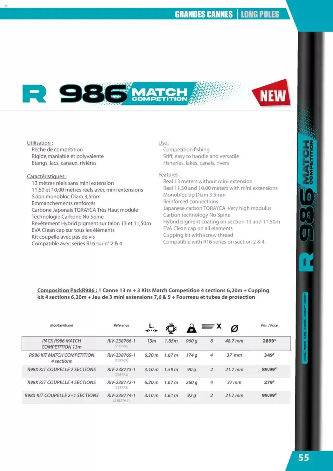 {H1} | Page: 55 | Produits: Pêche