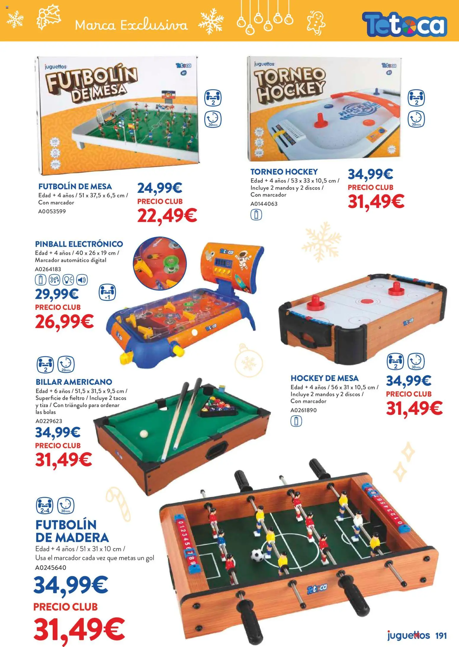 Juguettos catálogo Navidad │ válido desde el 27.10.2025 | Página: 191