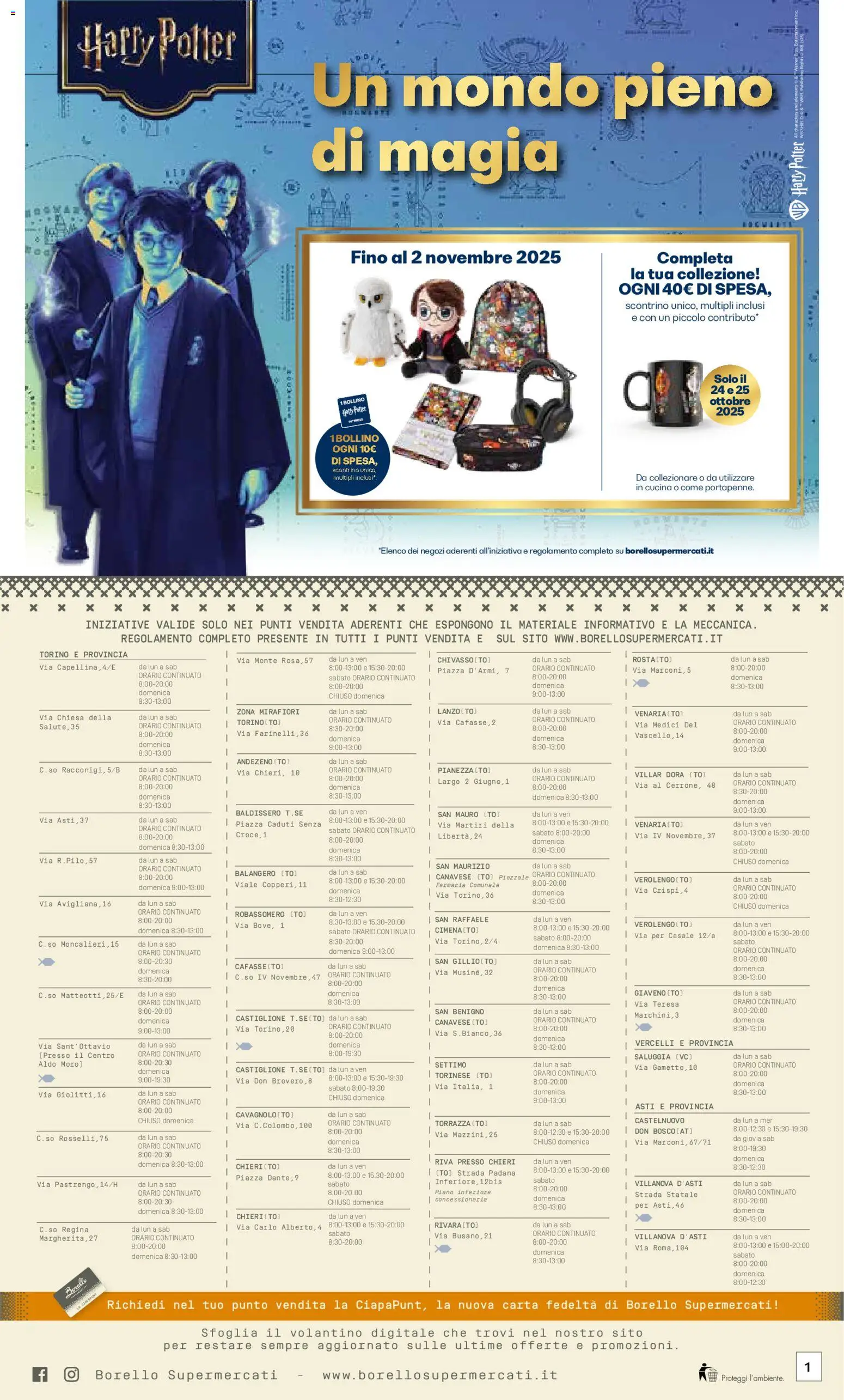 Volantino Borello Supermercati del 23.10.2025 | Pagina: 12