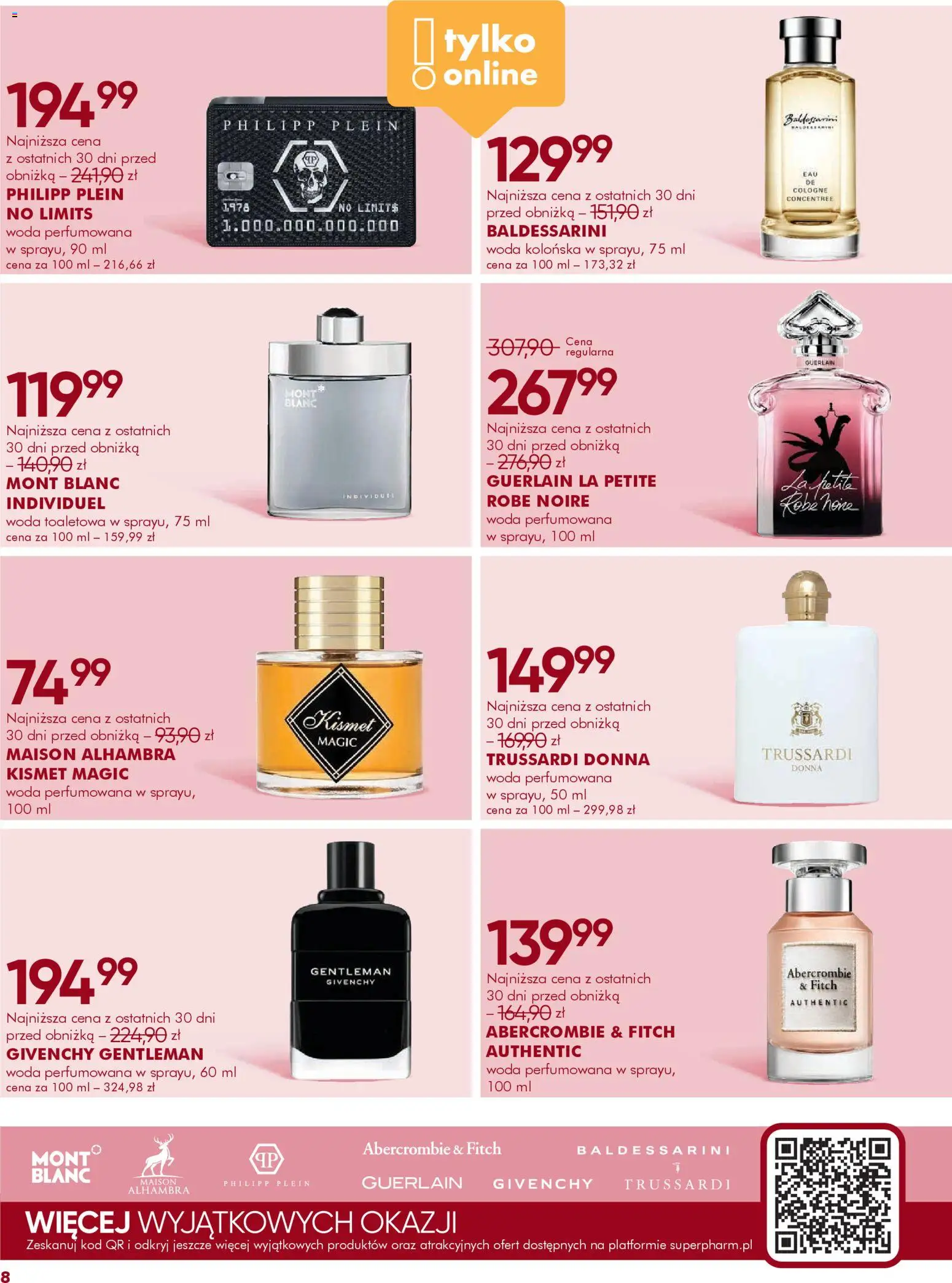 Super-pharm Gazetka - Jakie piękne Święta od 06.11.2025 | Strona: 8 | Produkty: Woda toaletowa, Woda