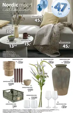Pogląd oferty "JYSK gazetka" - ważna od 22.04.2026 | Strona: 12 | Produkty: Poduszka, Kosz, Wazon, Rosliny