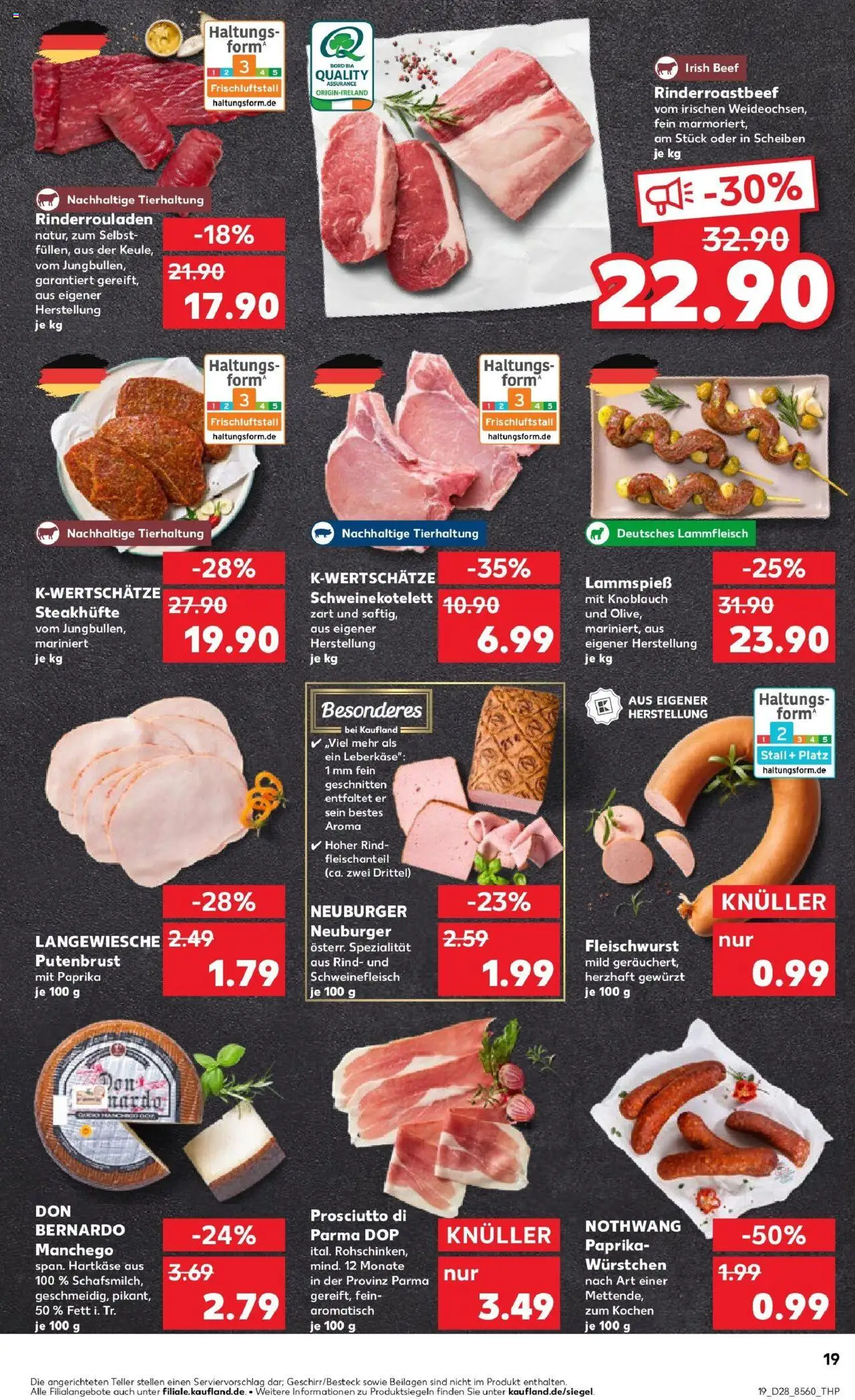Kaufland prospekt Pforzheim	 - gültig ab dem 13.07.2025 | Seite: 34 | Produkte: Paprika, Schweinefleisch, Steak, Leberkase