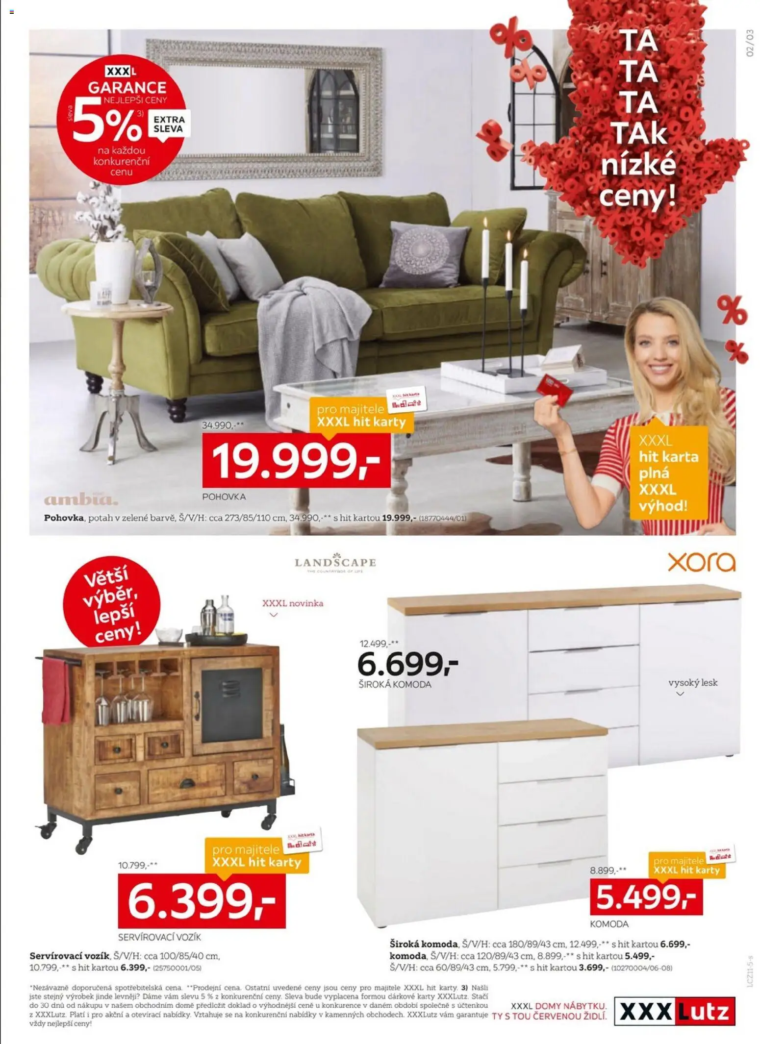 XXXLutz leták - Moderní jídelny v XXXLutz od 03.11.2025 | Strana: 3 | Produkty: Komoda, Pohovka, Karty