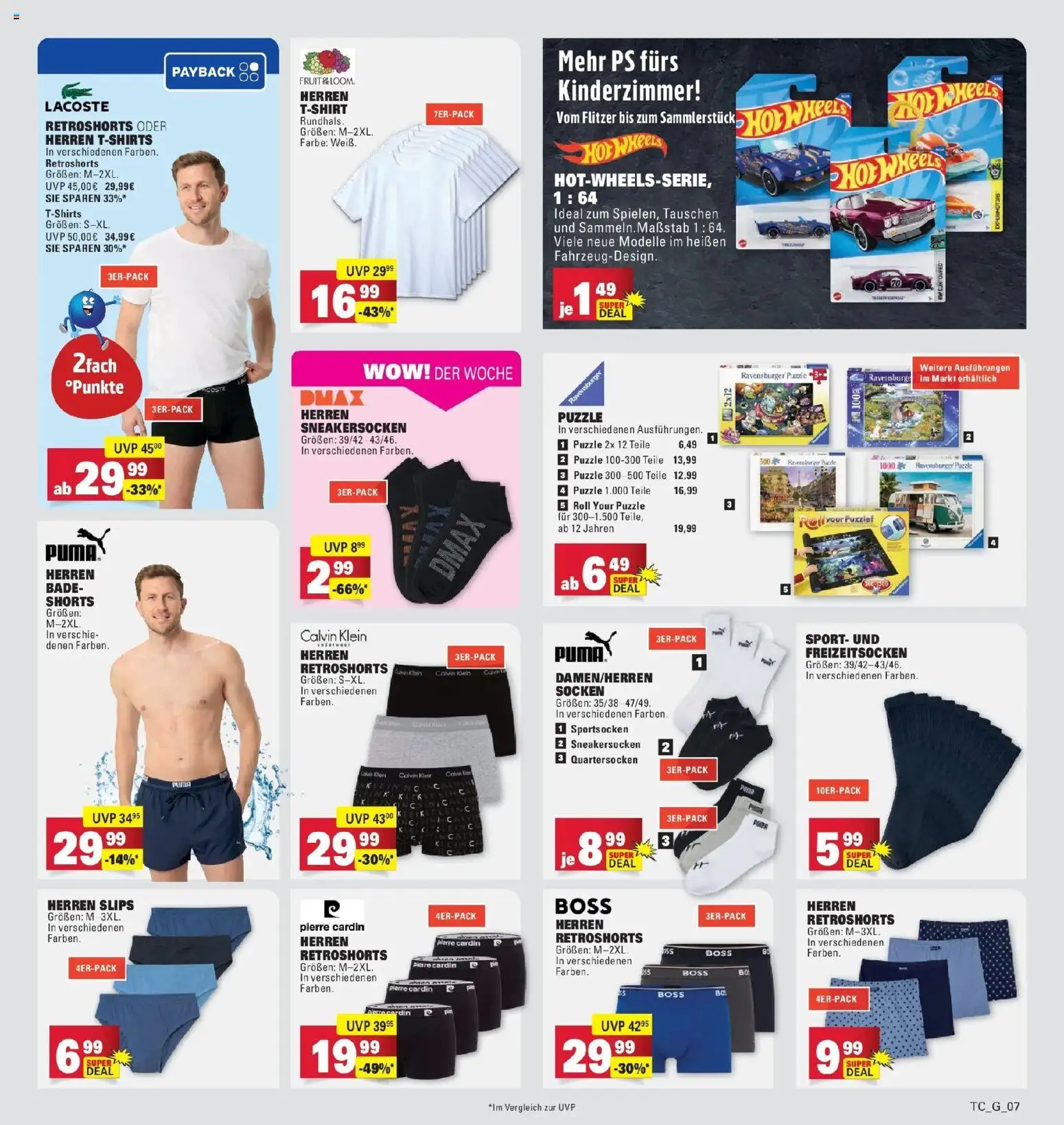 E center Prospekt Eislingen	 – gültig ab 23.03.2026 | Seite: 39 | Produkte: Socken