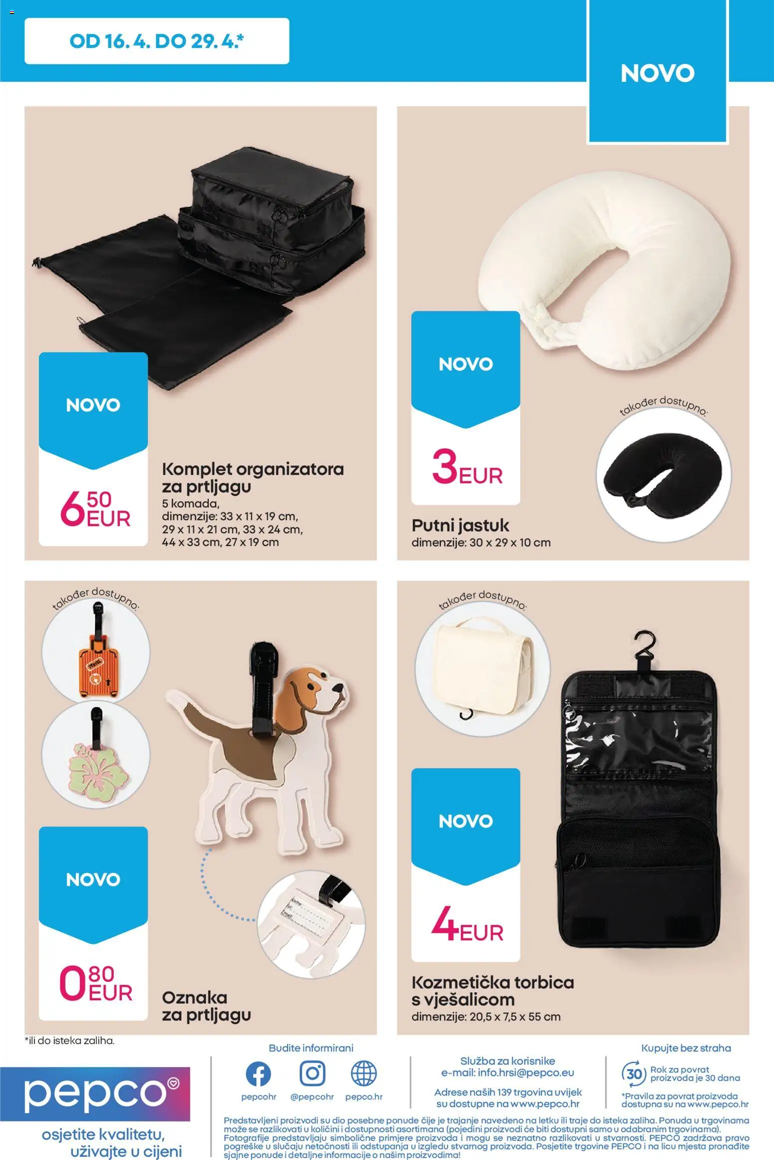 Pepco katalog | vrijedi od 23.04.2026 | Stranica: 15 | Proizvodi: Jastuk, Torbica