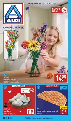 Aldi folder - Weekendfolder - Voorbeeld van een folder van Aldi, geldig van 20.03.2026