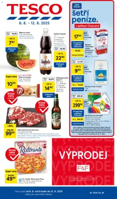 Náhled letáku Tesco leták - Hypermarket od 06.08.2025