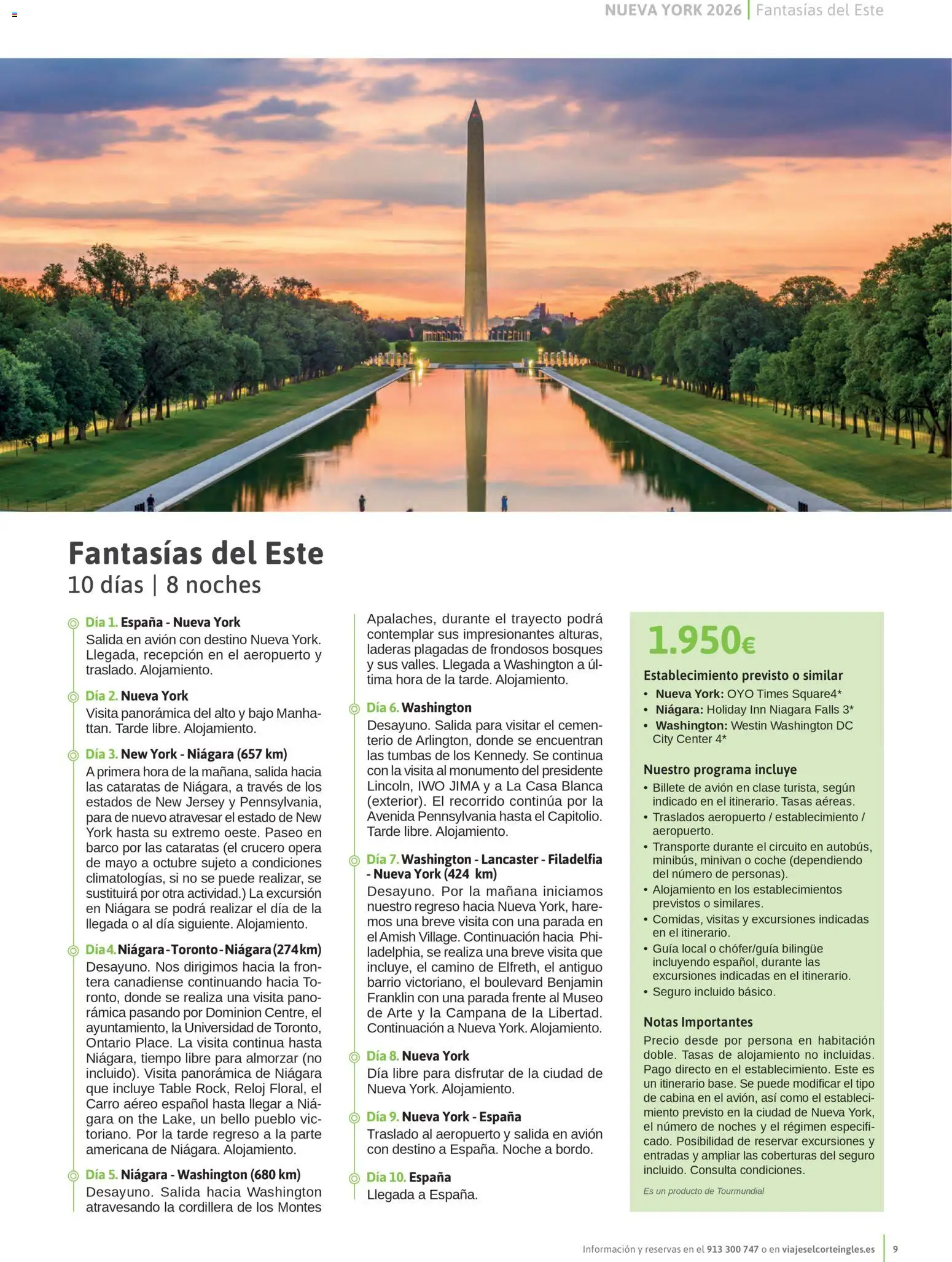 Viajes El Corte Inglés Nueva York │ válido desde el 14.01.2026 | Página: 9 | Productos: Reloj