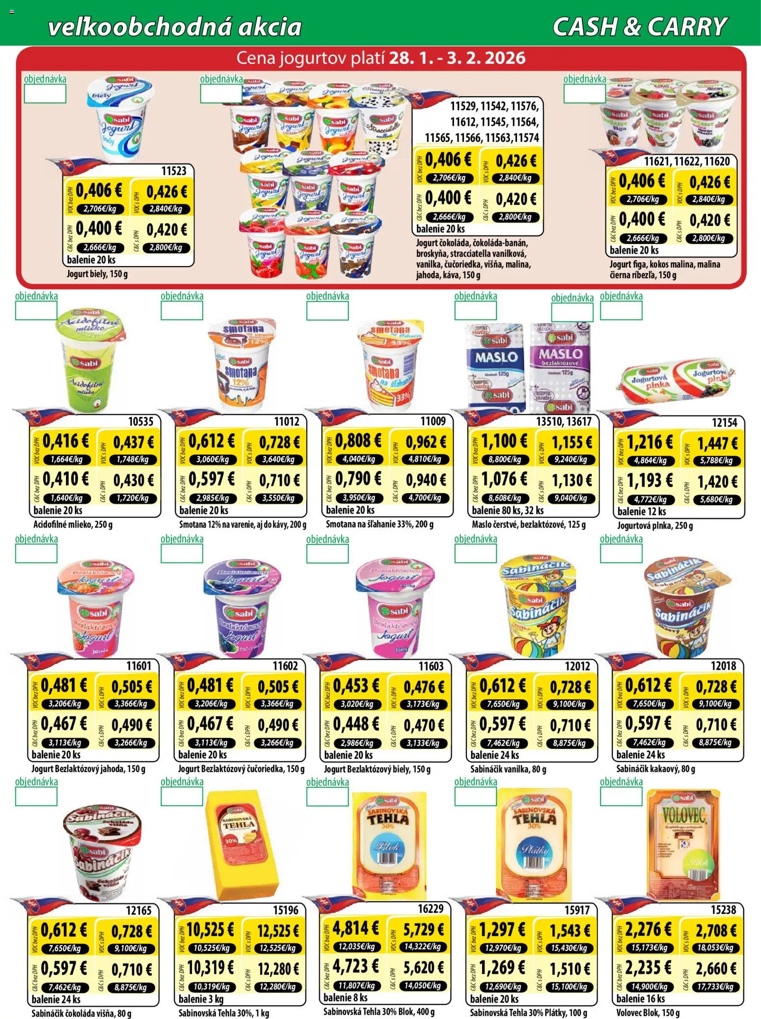 Nové Milk Agro akcie – leták je platný od 21.01.2026 | Strana: 2 | Produkty: Jogurt, Smotana, Čokoláda, Smotana na šľahanie