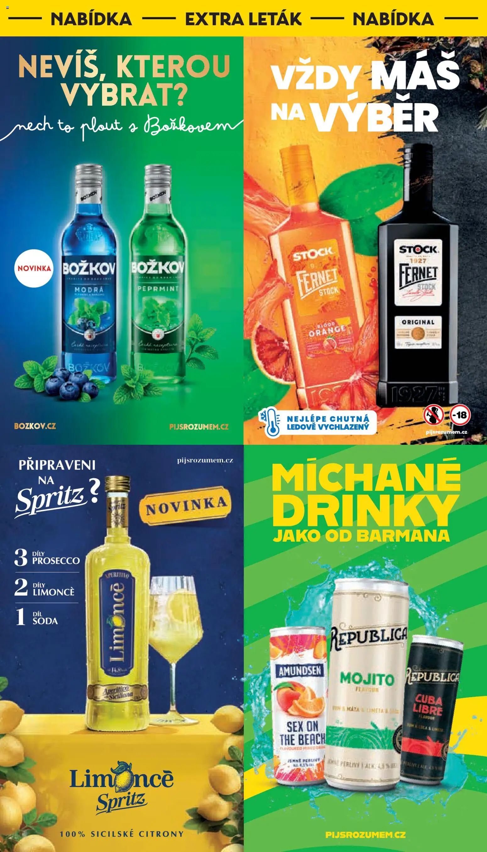 Albert leták - Supermarket od 25.03.2026 | Strana: 20 | Produkty: Spritz, Citróny, Mojito, Fén