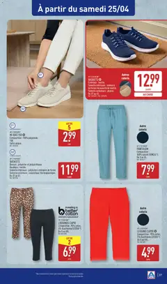 Aldi - Prévisualisation de Aldi catalogue valide à partir de 21.04.2026 | Page: 39 | Produits: Coton, Pantalon, Leggings, Baskets