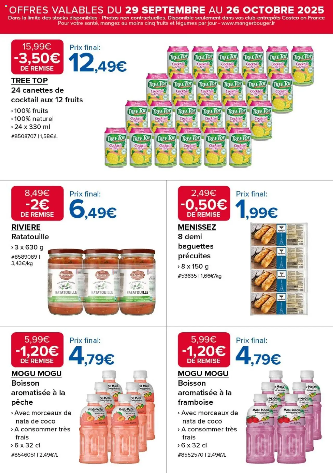 {H1} | Page: 18 | Produits: Mogu Mogu, Framboise, Pêche
