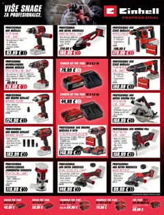 Pevex katalog | vrijedi od 28.08.2025 | Stranica: 23 | Proizvodi: Ubodna pila, Pila, Bušilica, Glodalica