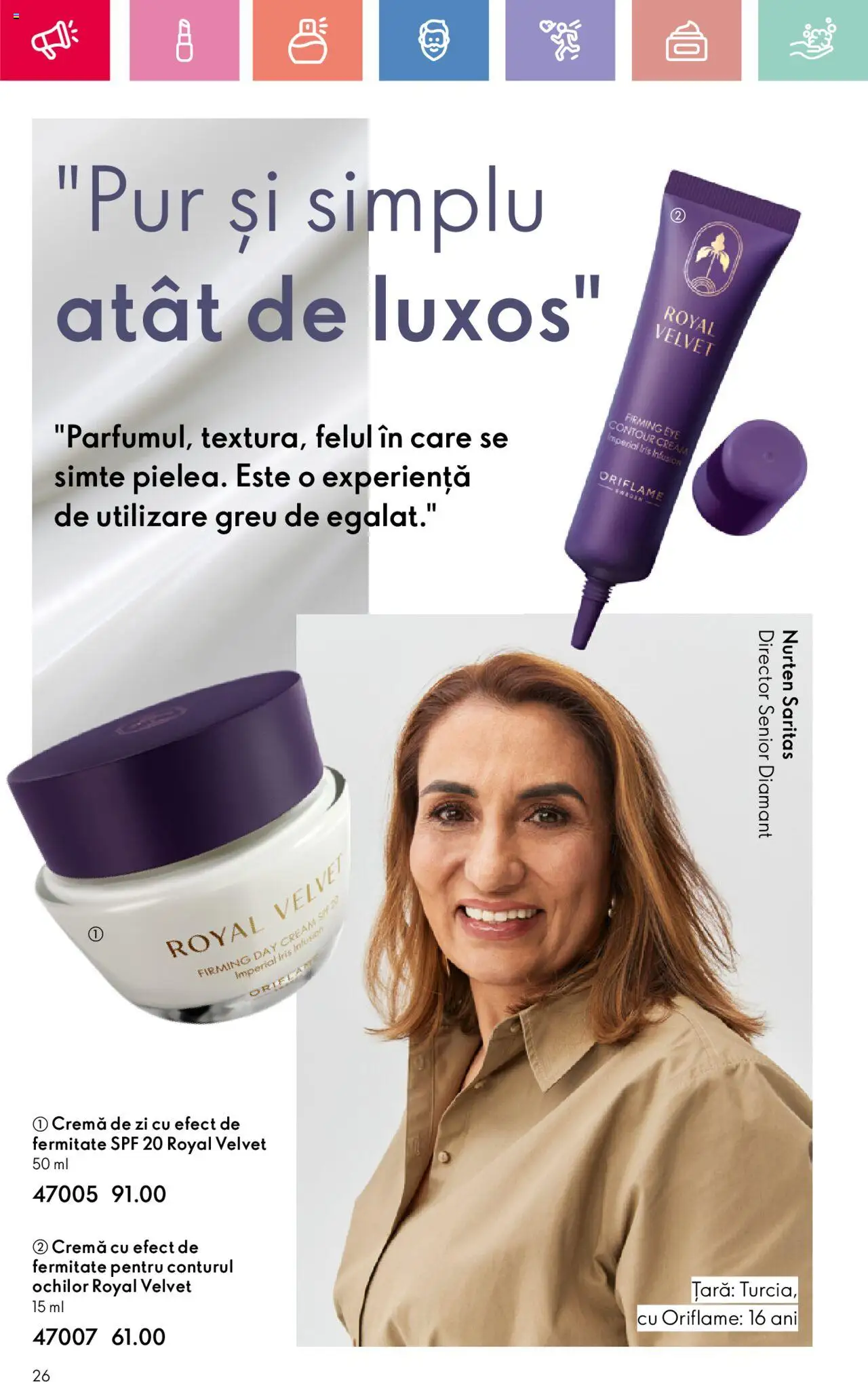 Oriflame catalog 11 2025 – valabil de la 27.07.2025 | Pagină: 26 | Produse: Cremă de zi, Cremă