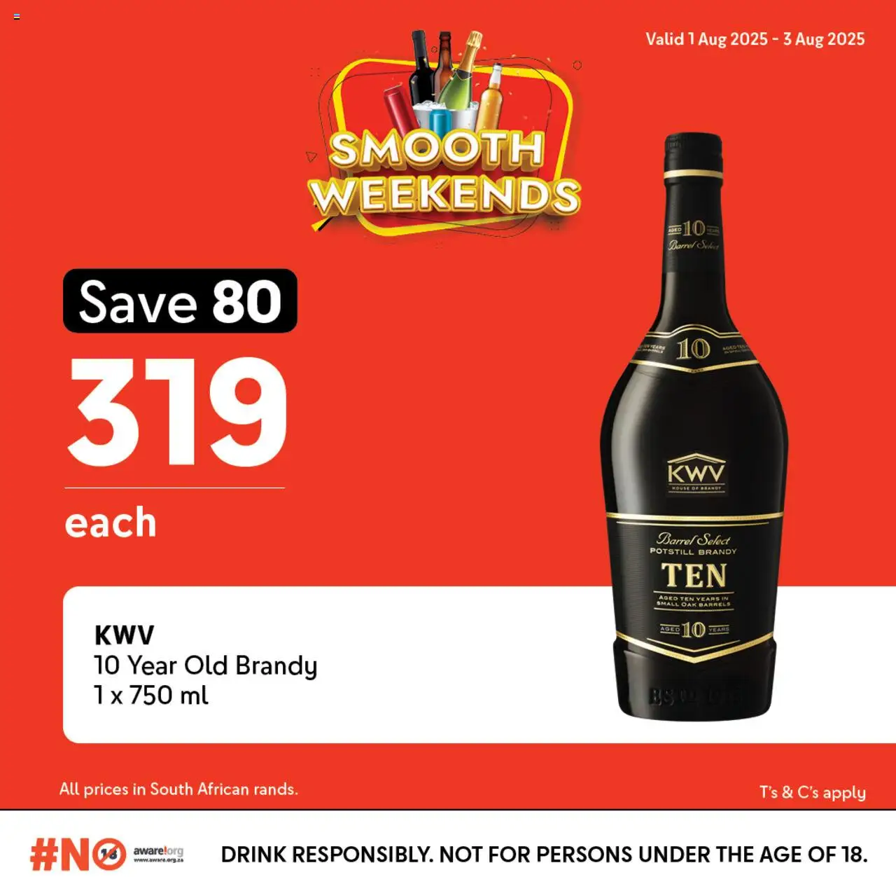 Makro Smooth Weekends │ valid from 01.08.2025 | Page: 6 | Products: Brandy