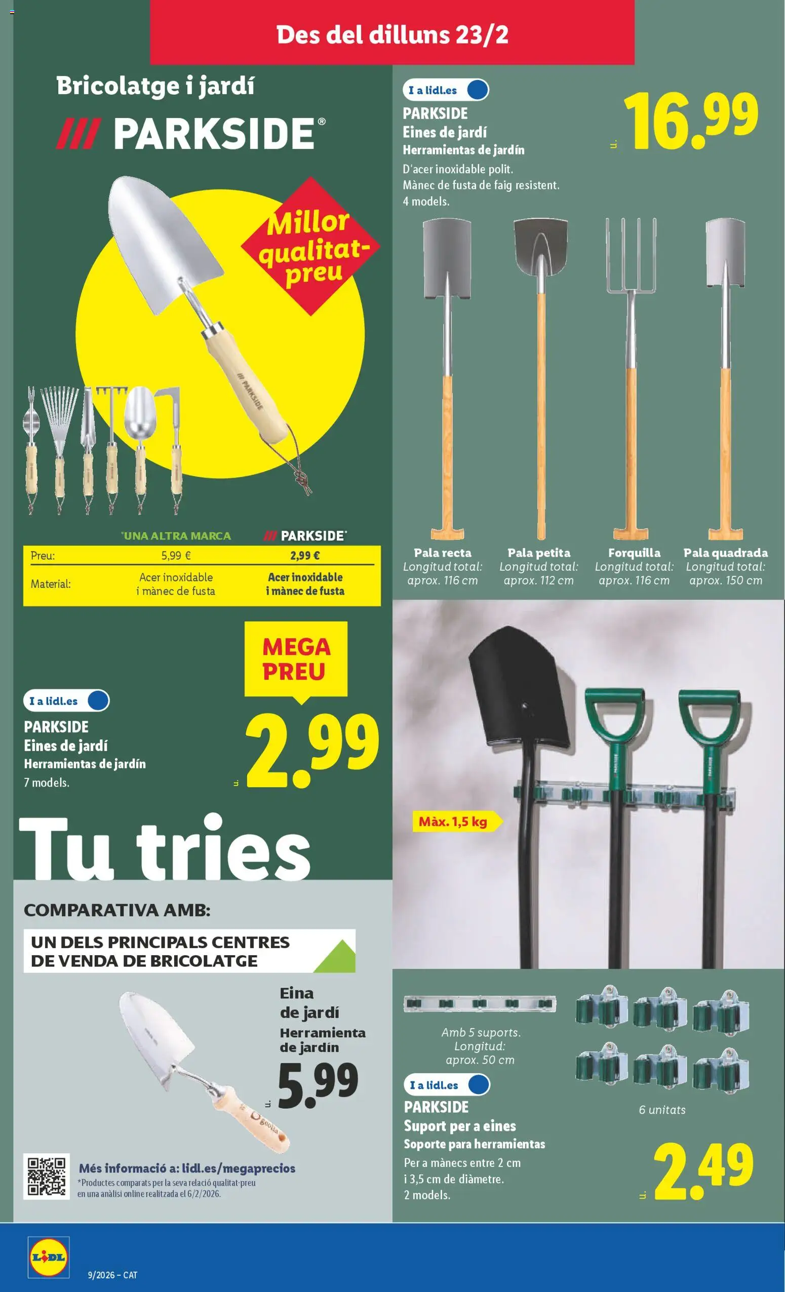Lidl folleto de bazar │ válido desde el 23.02.2026 | Página: 4