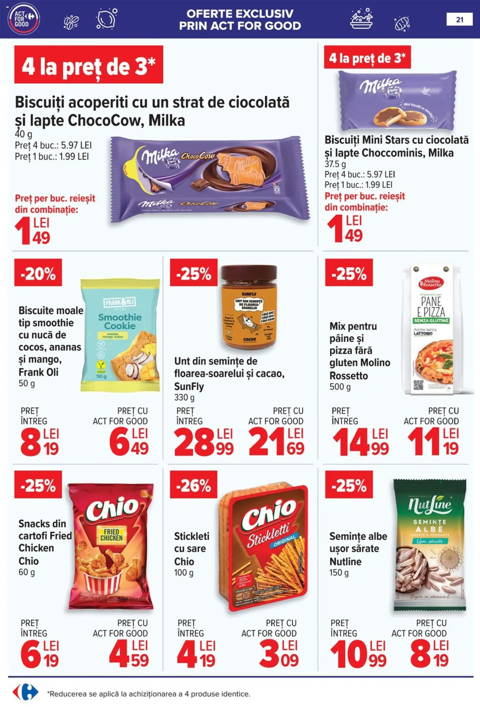 Noul catalog Carrefour – valabil de la 15.04.2026 | Pagină: 22 | Produse: Unt, Ciocolată, Ananas, Cacao