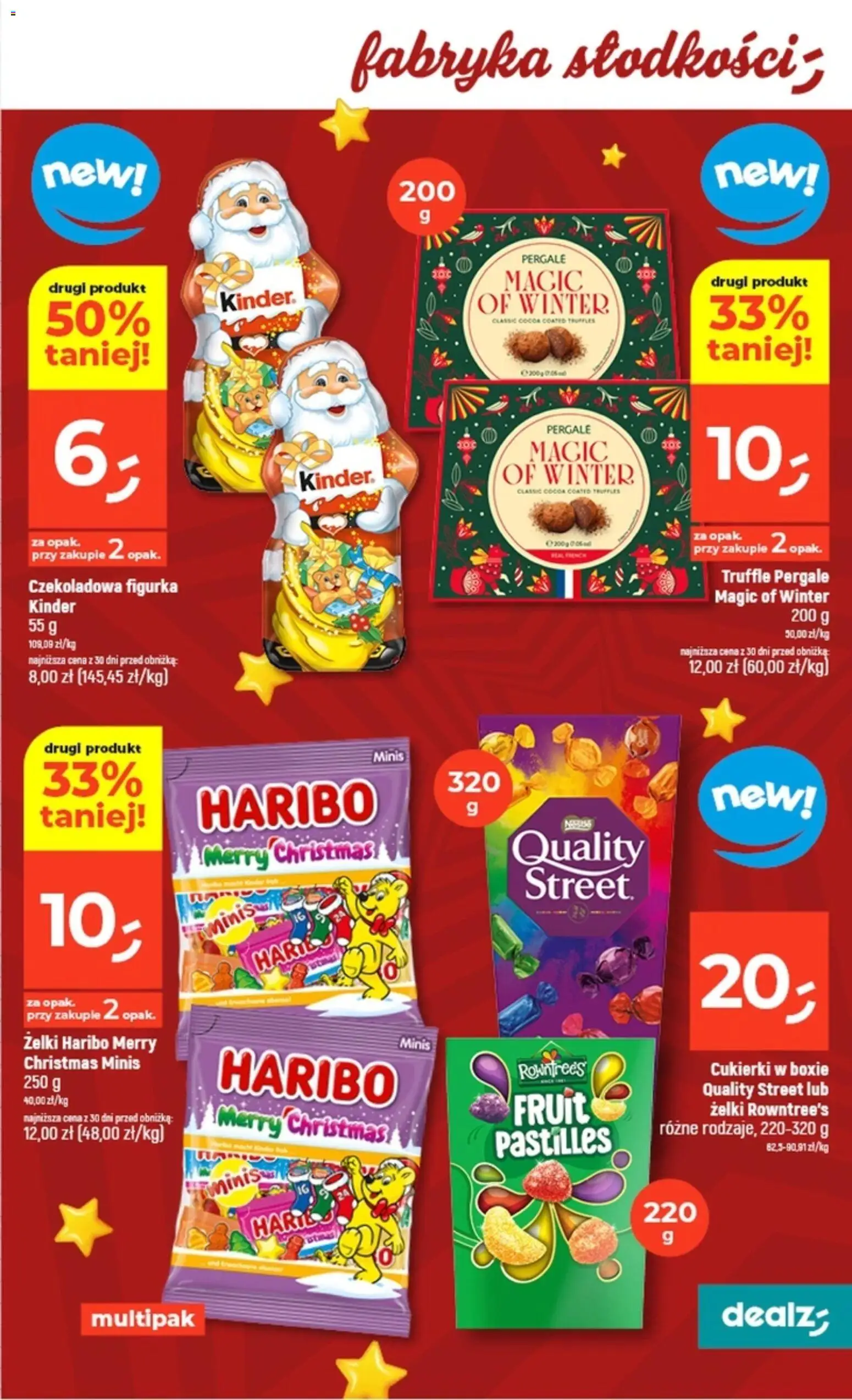 Dealz Gazetka od 06.11.2025 | Strona: 27 | Produkty: Żelki haribo, Czekoladowa, Żelki, Cukierki