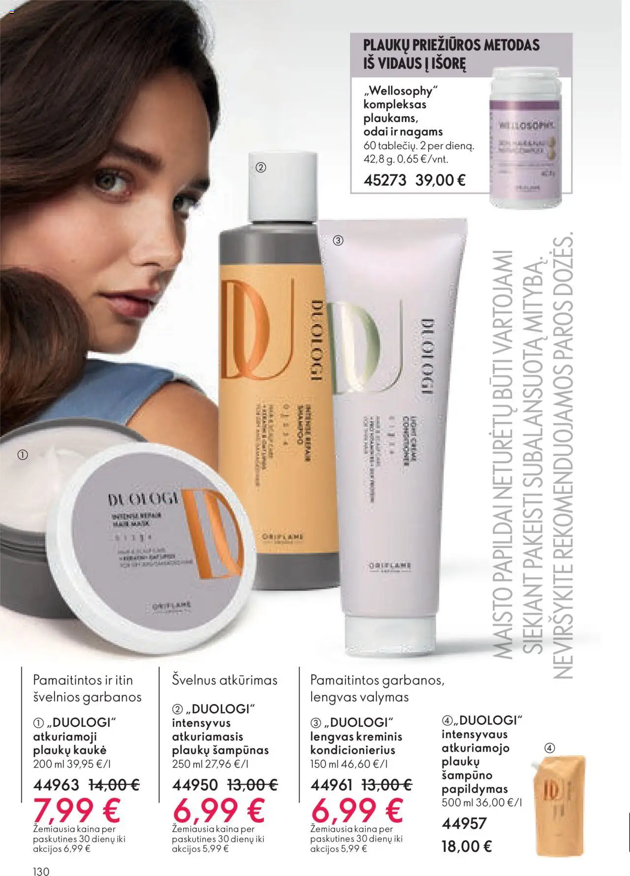 Oriflame akcijos nuo 29.10.2025 | Puslapis: 130 | Prekių: Šampūnas, Kondicionierius, Kaukė