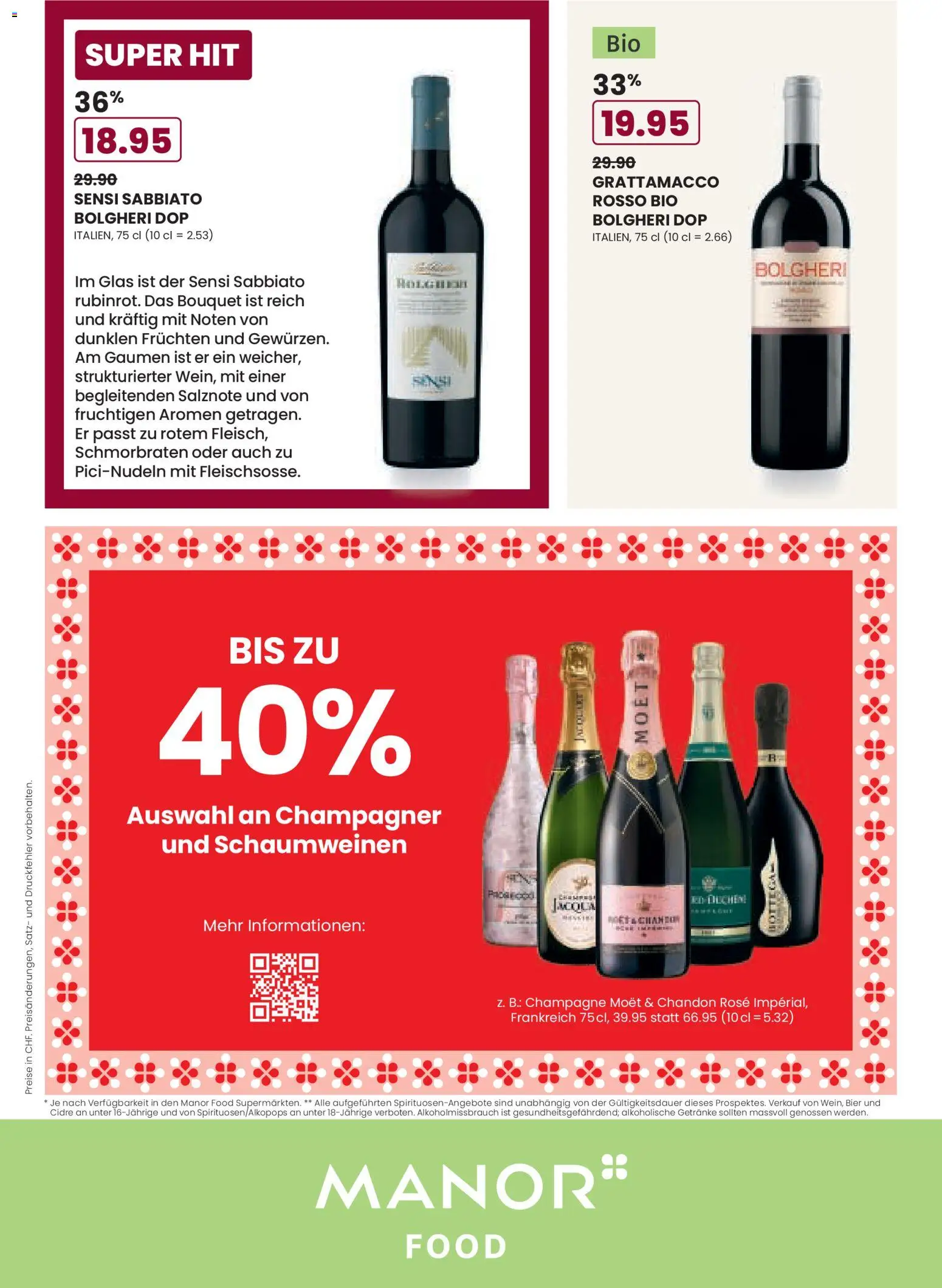 Manor Aktionen – gültig ab 18.11.2025 | Seite: 8 | Produkte: Bier