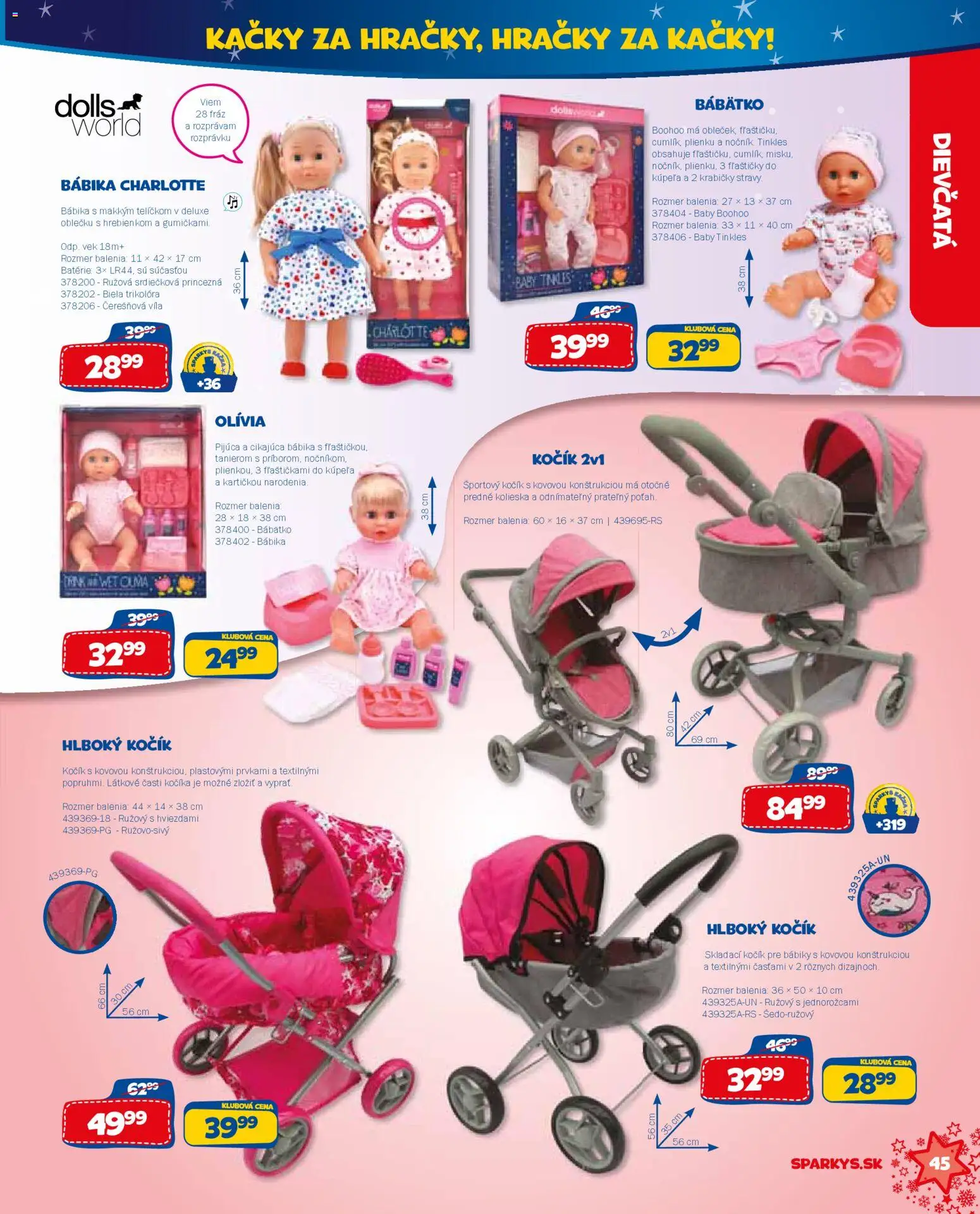 Nové ALLTOYS akcie – leták je platný od 19.11.2025 | Strana: 45 | Produkty: Hračky