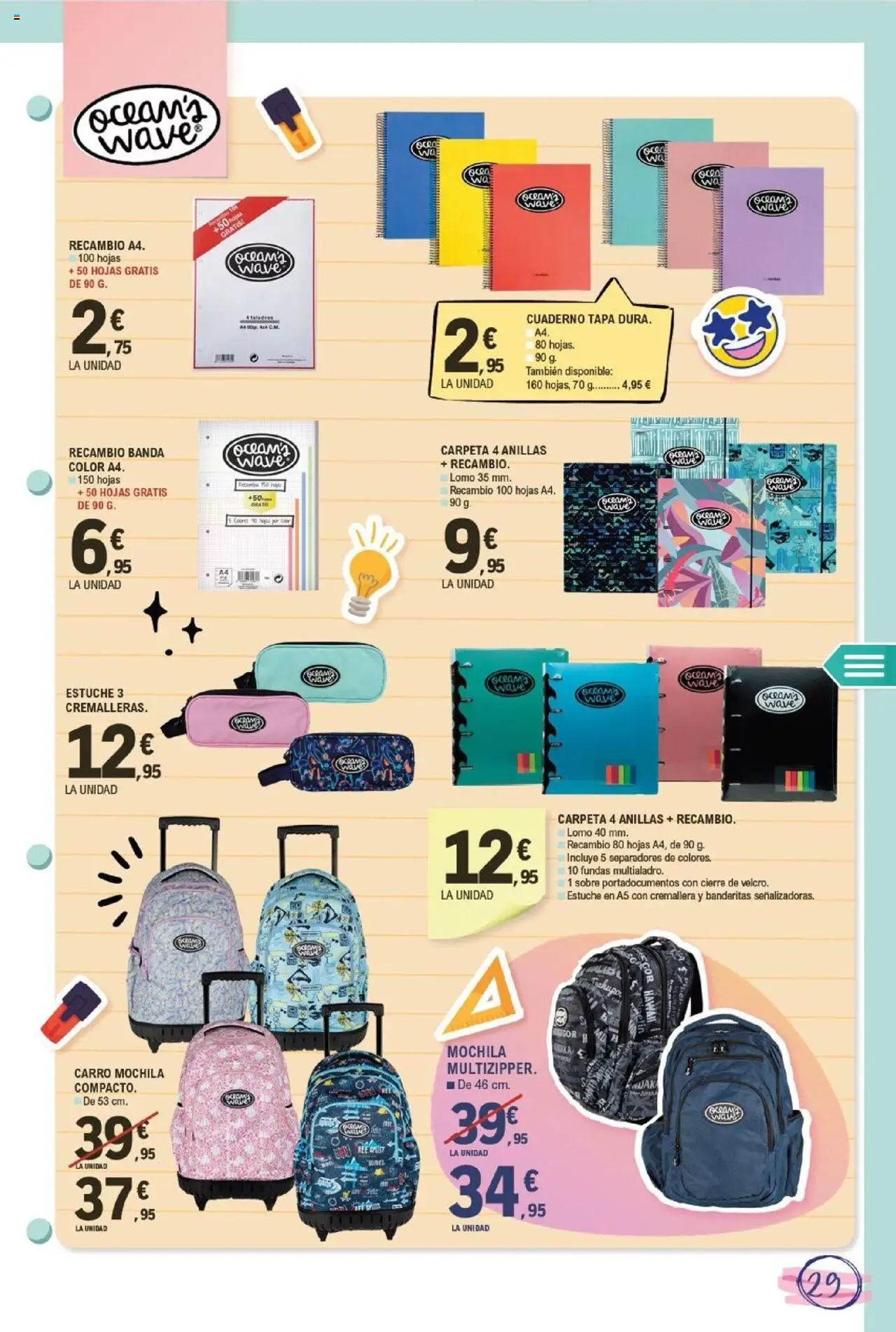 E.Leclerc folleto │ válido desde el 11.08.2025 | Página: 29 | Productos: Mochila