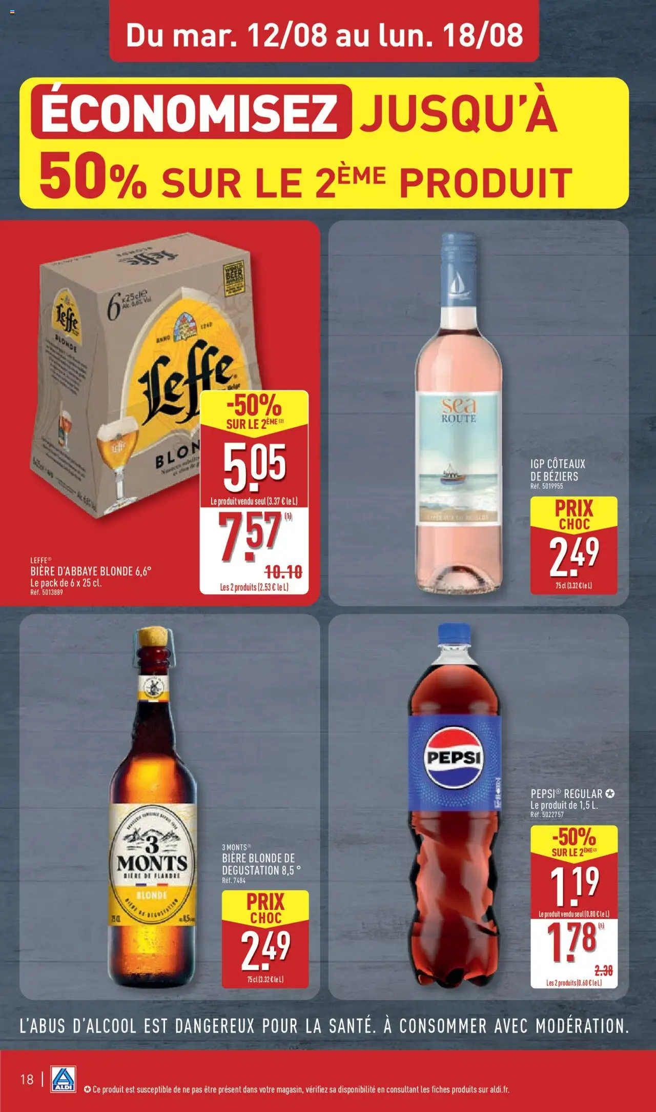  | Page: 20 | Produits: Bière blonde, Bière