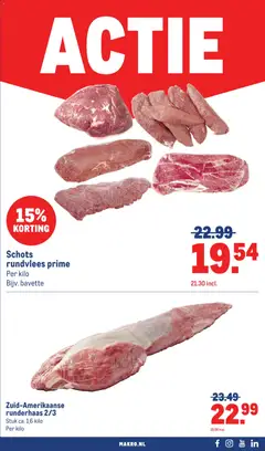 Makro folder - Voorbeeld van een folder van Makro, geldig van 11.03.2026 | Pagina: 9 | Producten: Rundvlees