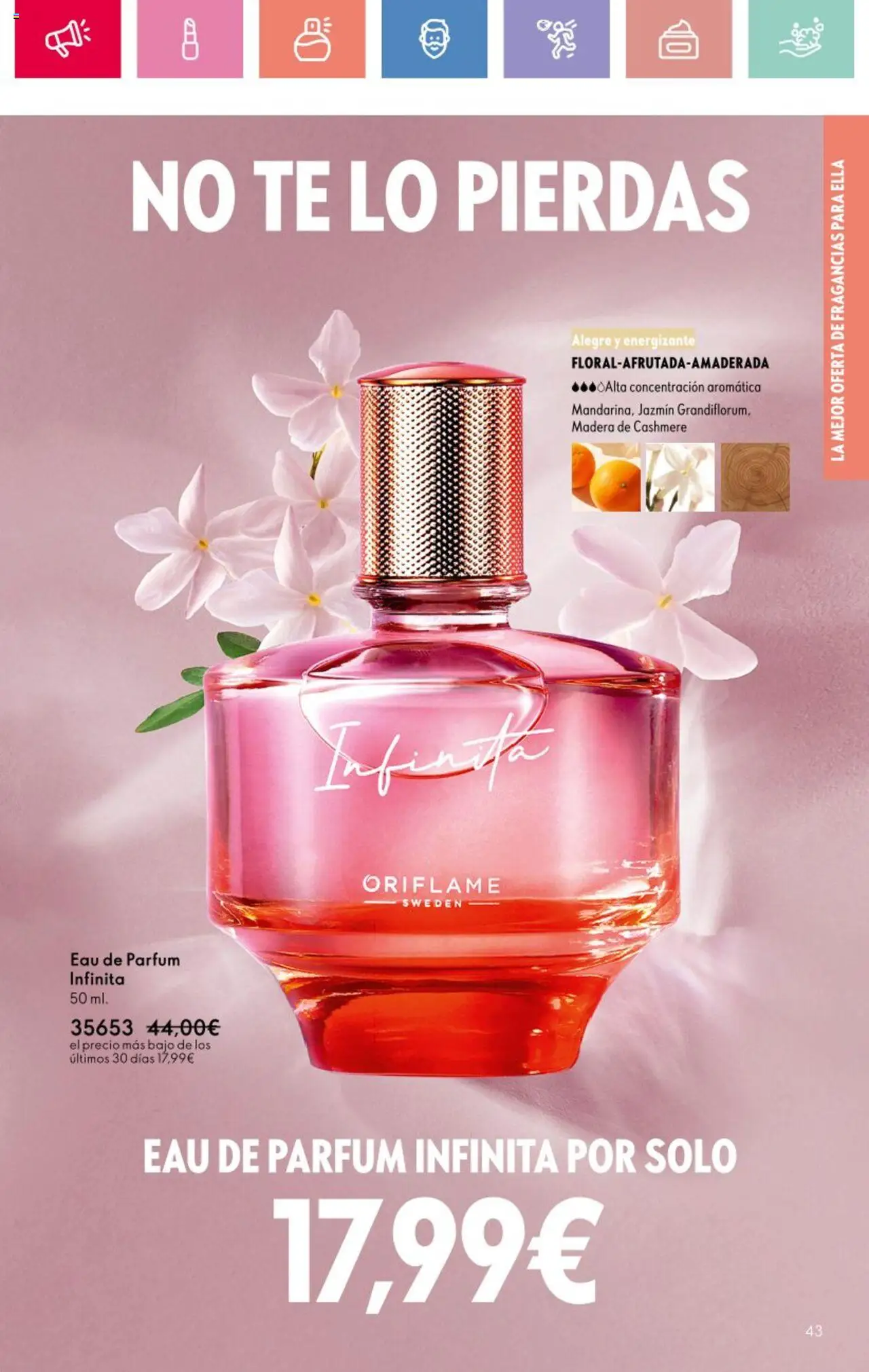 Oriflame - Catálogo Campaña 12 │ válido desde el 24.08.2025 | Página: 43 | Productos: Té, Eau de parfum