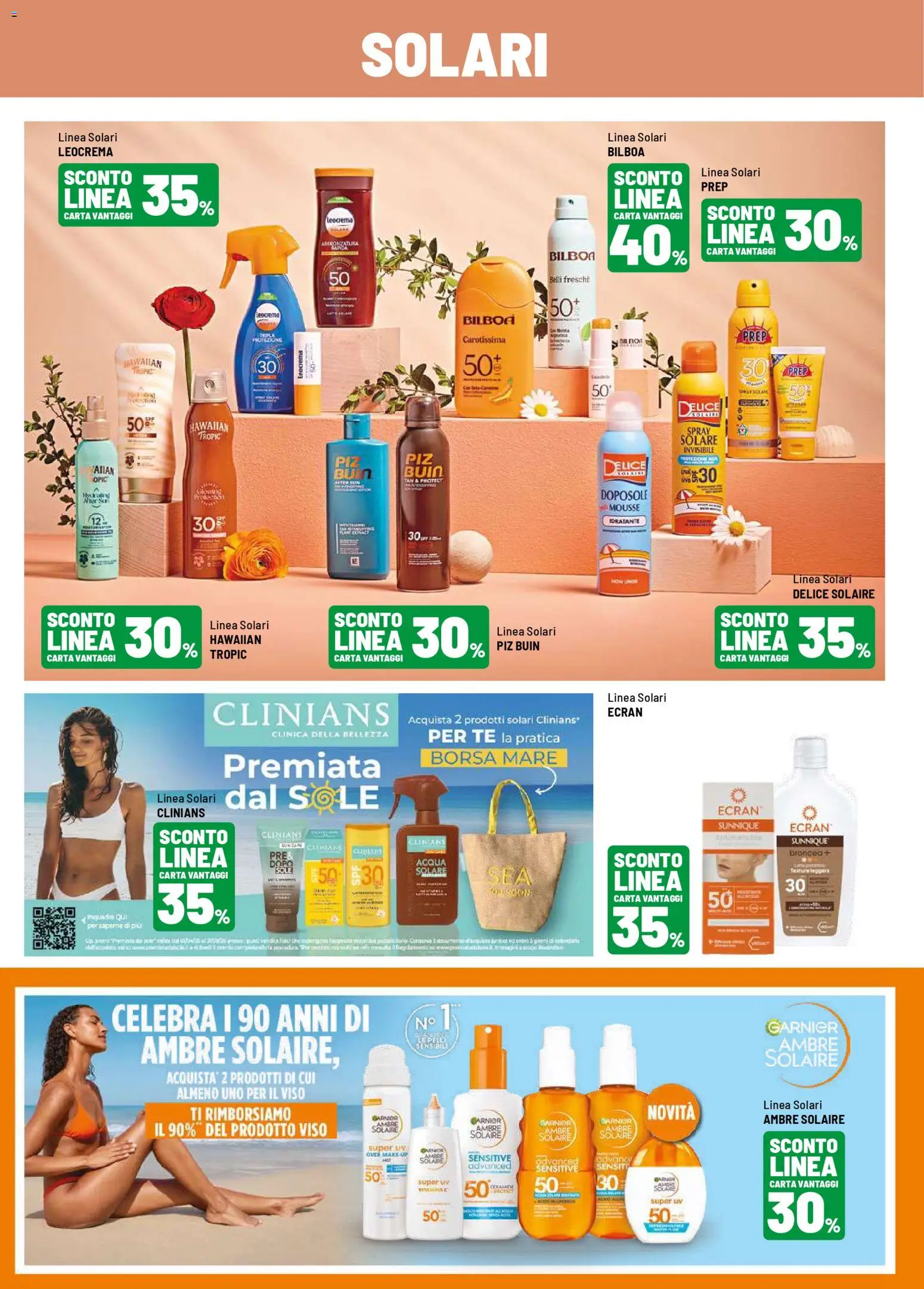 Volantino Iper del 27.04.2026 | Pagina: 2 | Prodotti: Tè, Acqua solare, Acqua, Borsa