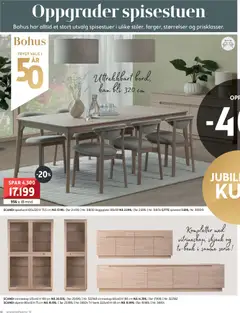 Forhåndsvisning av Bohus kundeavis gyldig fra 09.02.2026 | Side: 10 | Produkter: Spisebord, Spisestol, Vitrineskap