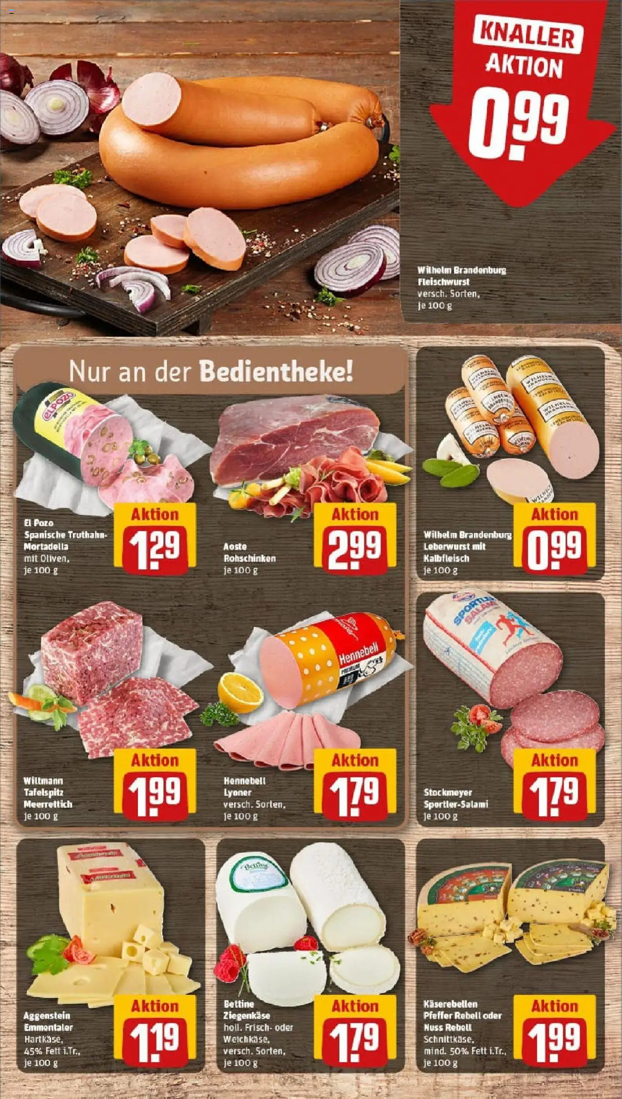 Rewe prospekt Gummersbach / Niederseßmar	 – gültig ab 28.09.2025 | Seite: 13 | Produkte: Tafelspitz, Ziegenkäse, Pfeffer, Salami