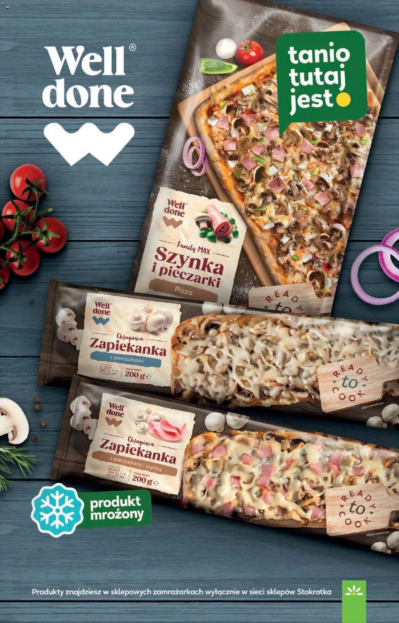 Stokrotka Gazetka od 17.06.2025 | Strona: 21 | Produkty: Stokrotka, Zapiekanka, Szynka, Pizza