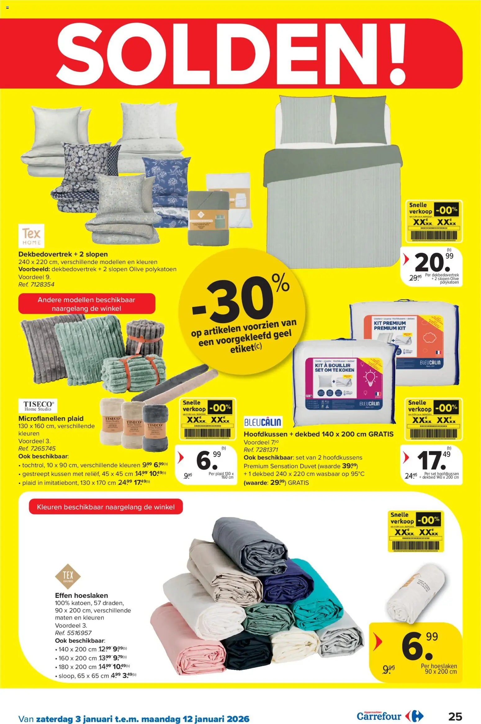 {H1} | Pagina: 25 | Producten: Kussen, Dekbed