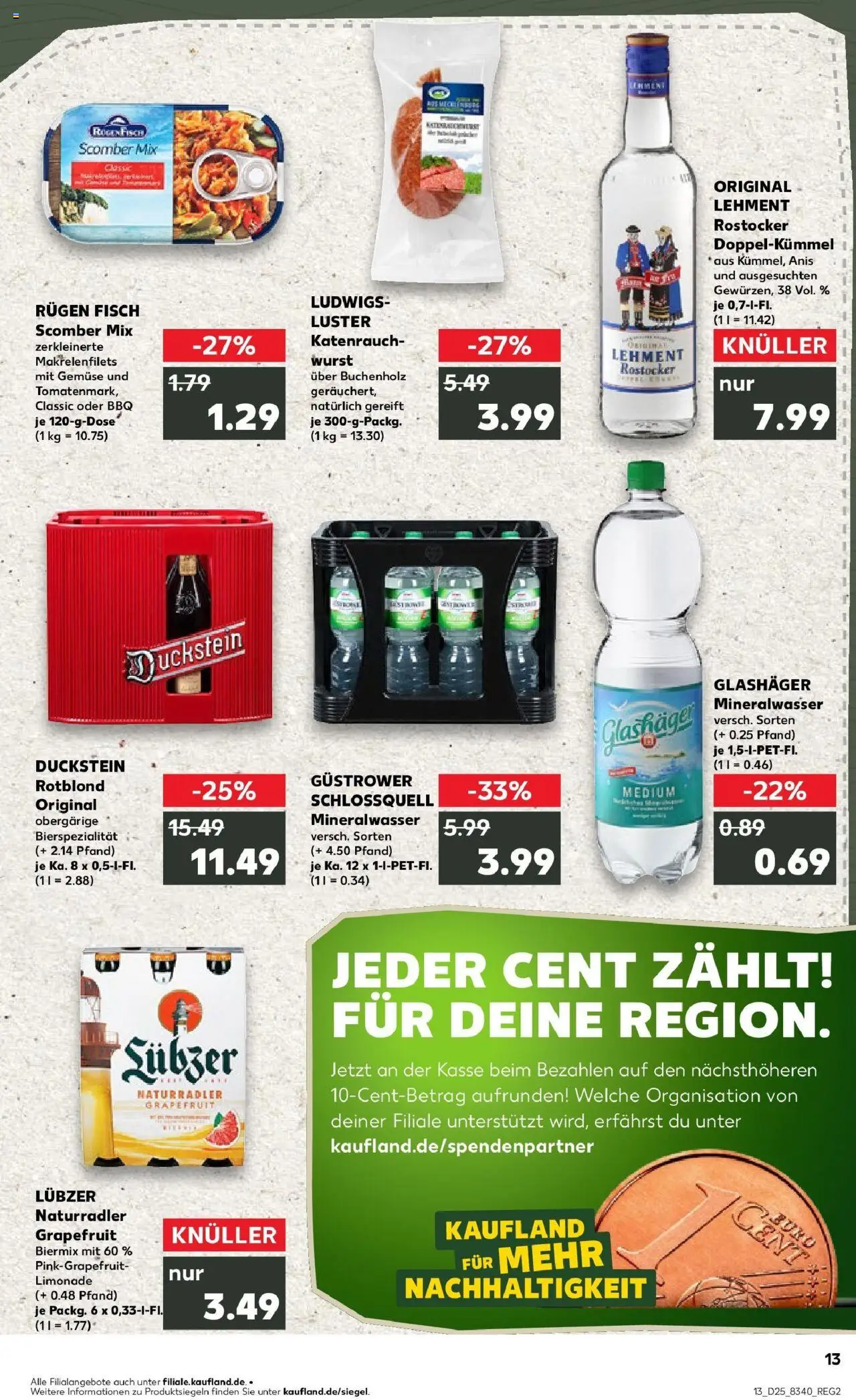 Kaufland prospekt Schwerin	 - gültig ab dem 22.06.2025 | Seite: 26 | Produkte: Grapefruit, Radler, Gemüse, Lubzer