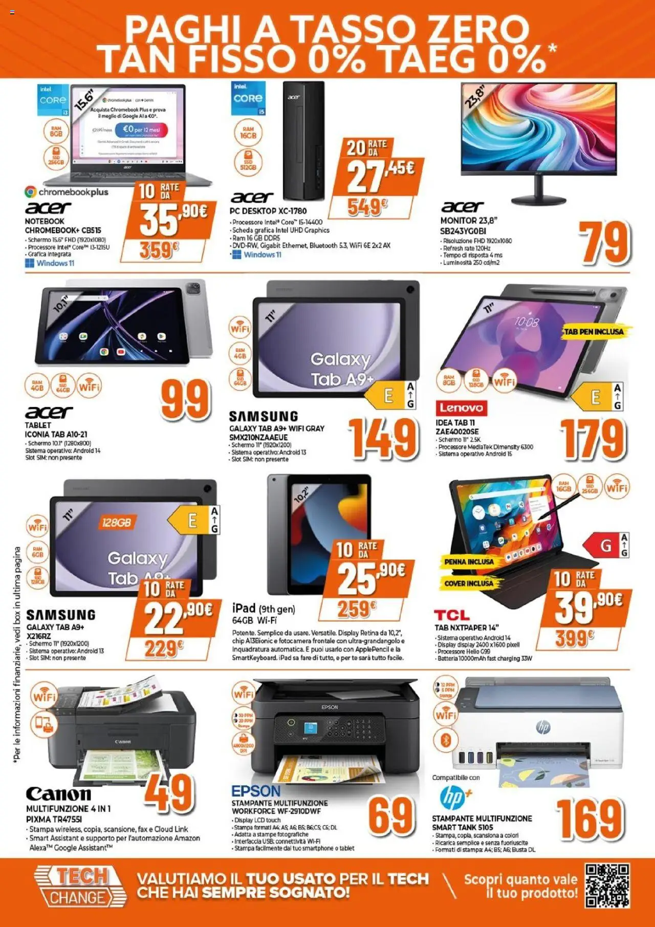 Volantino Expert del 25.09.2025 | Pagina: 9 | Prodotti: Notebook, Smartphone, Stampa, Samsung