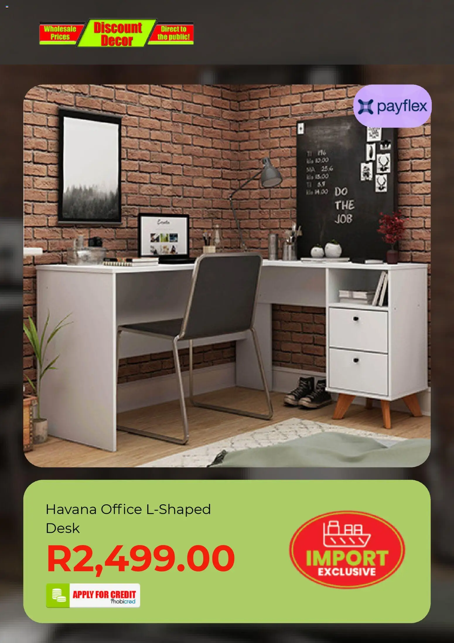 New Discount Decor catalogue – valid from 19.02.2026 | Page: 2 | Products: Desk