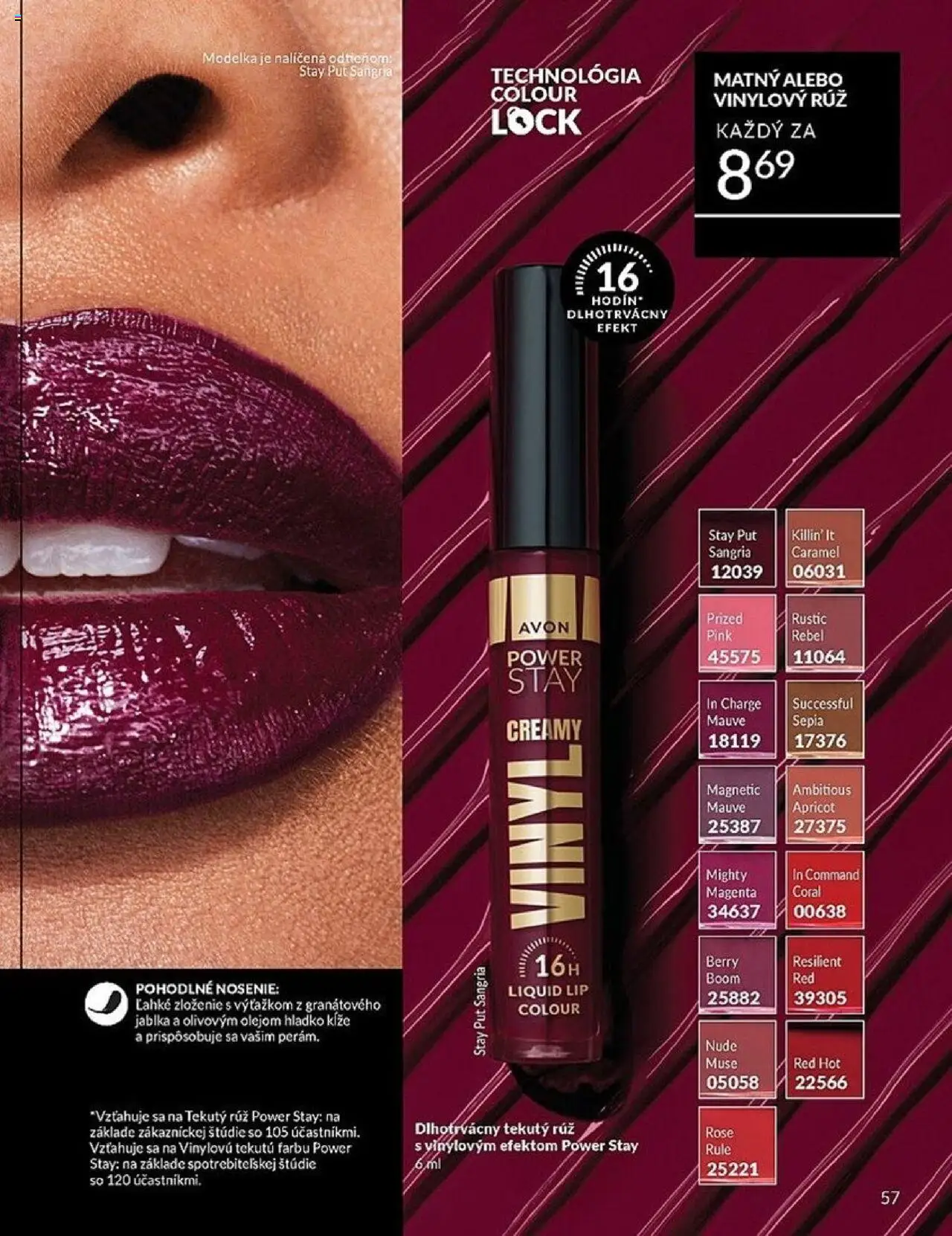 Nové Avon akcie – leták je platný od 01.10.2025 | Strana: 57 | Produkty: Jablká