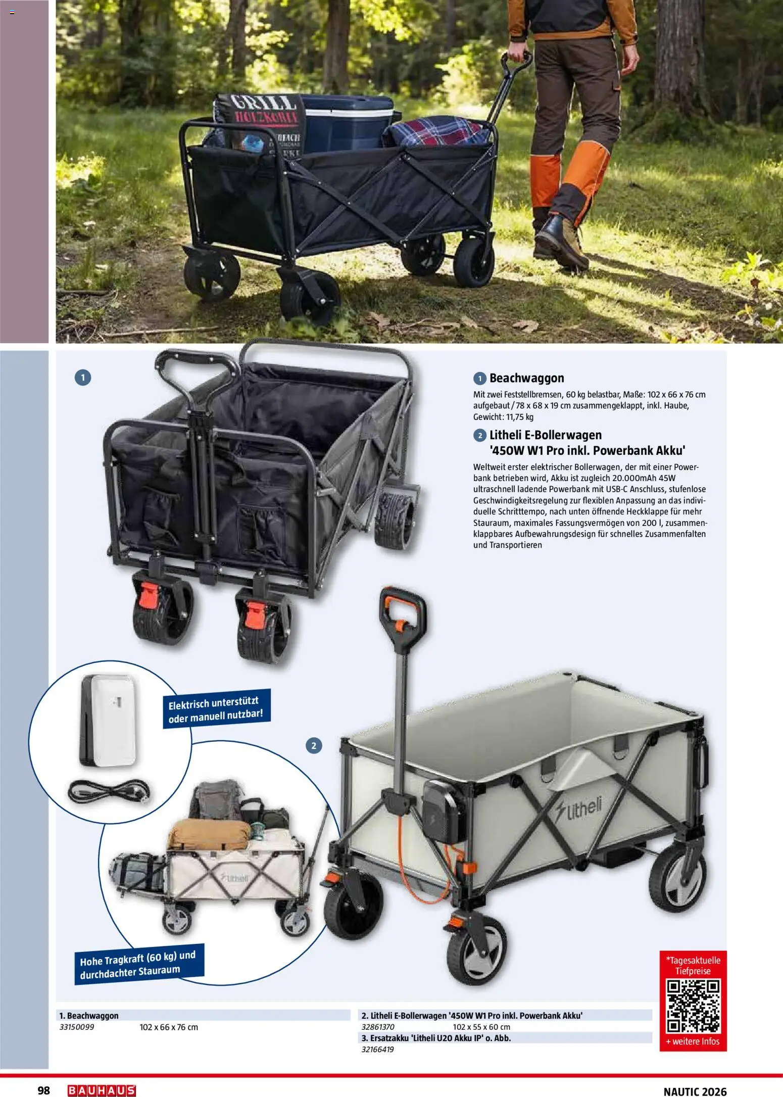 Bauhaus Nautic gültig ab 01.01.2026 | Seite: 98 | Produkte: Gewicht, Grill