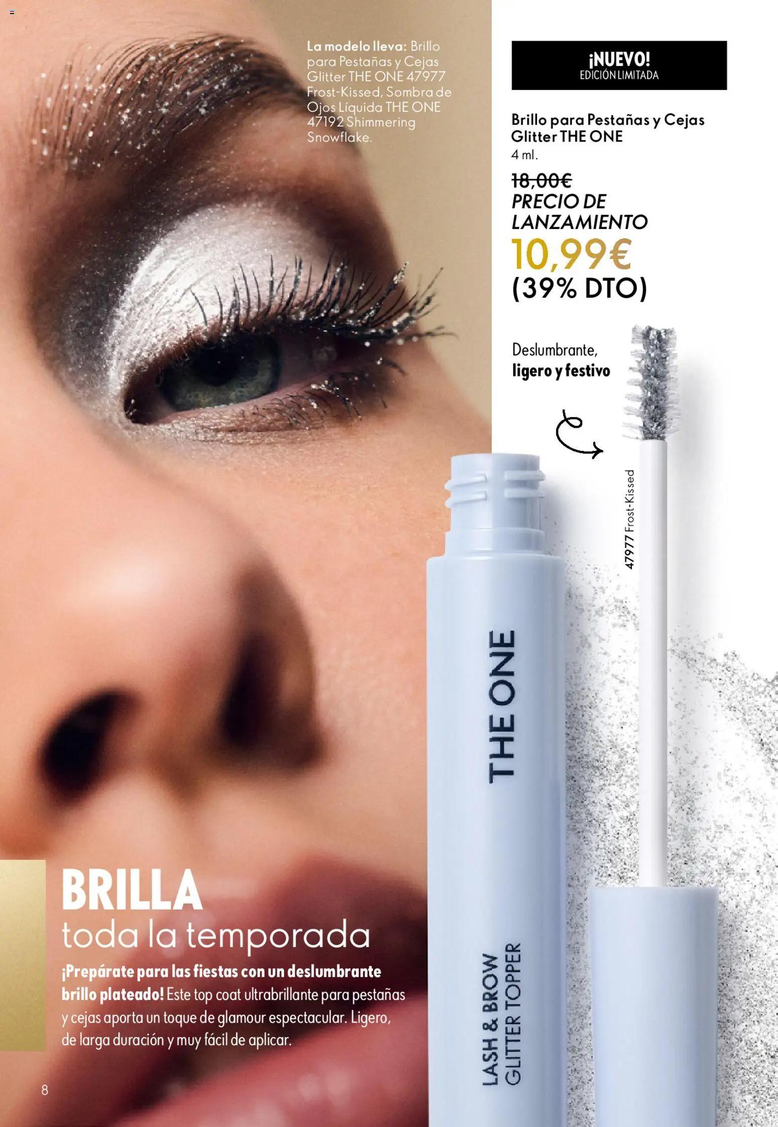 Oriflame - Catálogo Campaña 16 │ válido desde el 19.11.2025 | Página: 8 | Productos: Sombra, Sombra de ojos