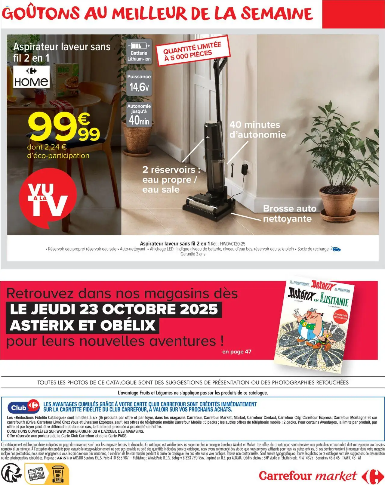 {H1} | Page: 2 | Produits: Aspirateur, Couverture, Batterie, Livre
