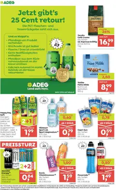 ADEG Flugblatt gültig ab 17.07.2025 | Seite: 8 | Produkte: Mango, Saft, Äpfel, Orangen
