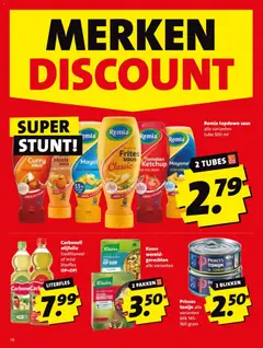 Boni folder week 18 - Voorbeeld van een folder van Boni, geldig van 27.04.2026 | Pagina: 16 | Producten: Tomaten, Ketchup, Olijfolie, Tonijn