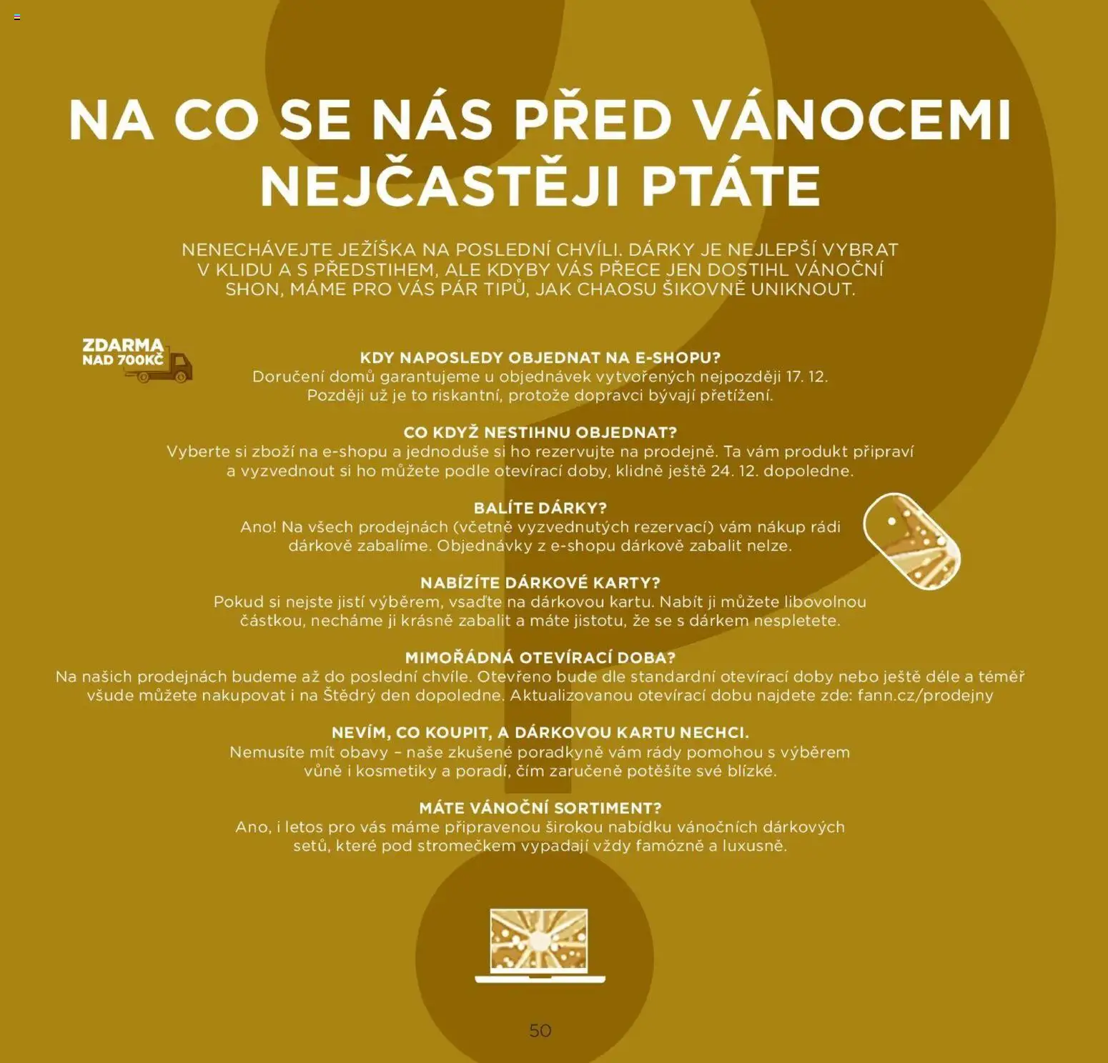 FAnn katalog Vánoce 2025 od 30.10.2025 | Strana: 50 | Produkty: Karty