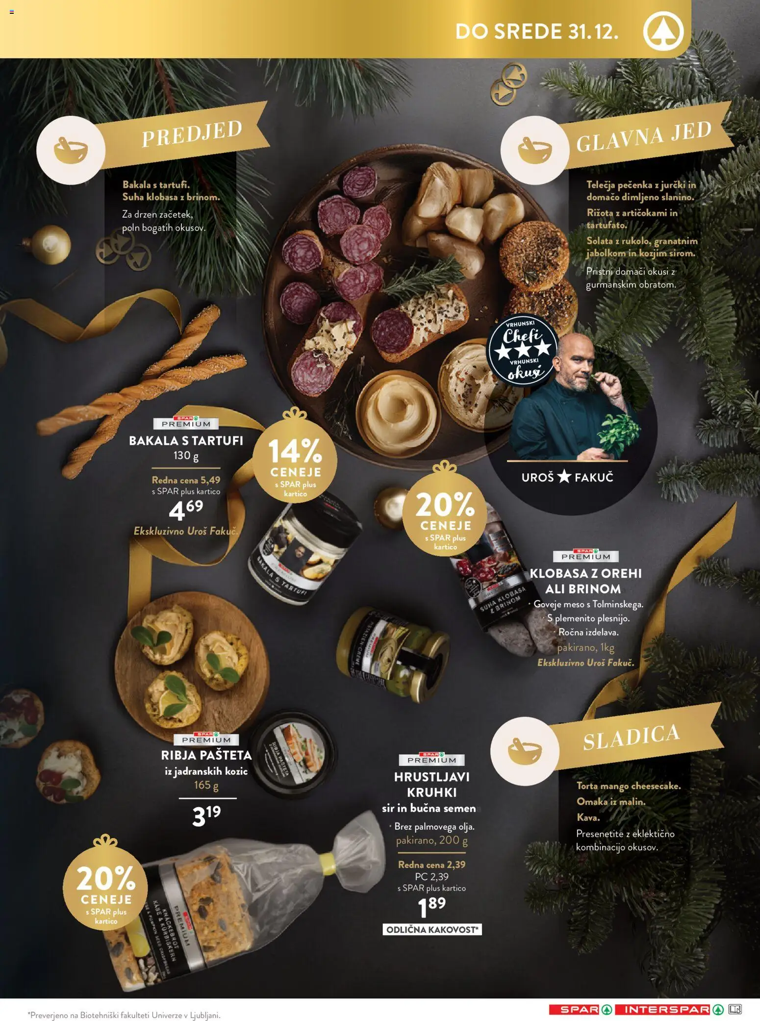 Novi Spar katalog ponudbe – veljaven od 03.12.2025 | Stran: 21