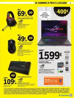 E.Leclerc - Prévisualisation de E.Leclerc - High-tech avril valide à partir de 31.03.2026 | Page: 3