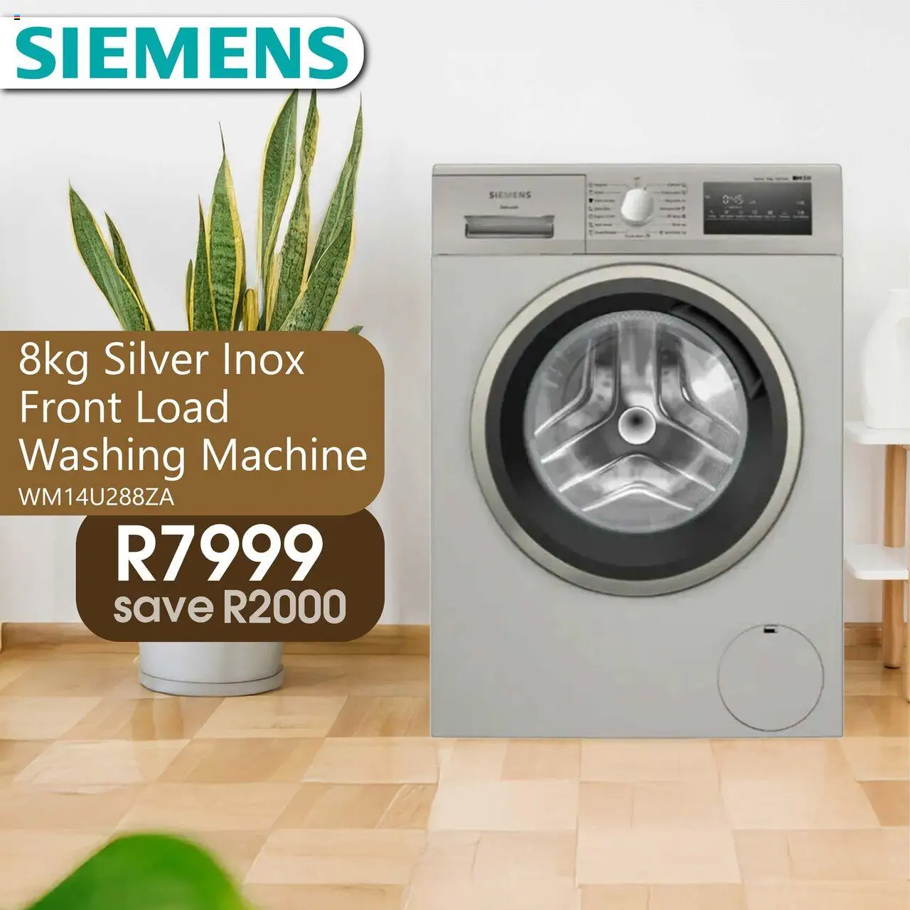 New Tafelberg Furnishers catalogue – valid from 26.09.2025 | Page: 8 | Products: Washing machine
