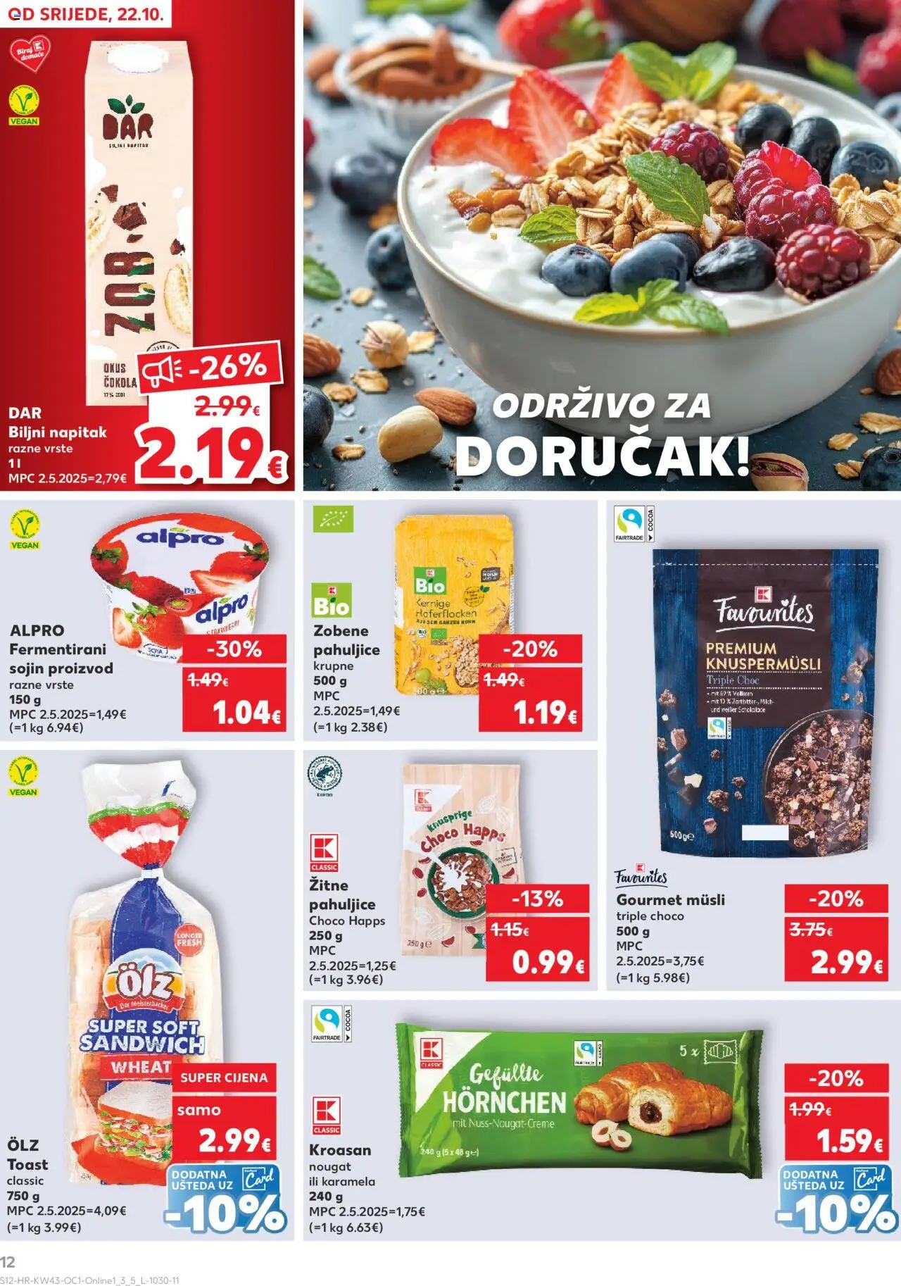 Kaufland katalog | vrijedi od 22.10.2025 | Stranica: 12